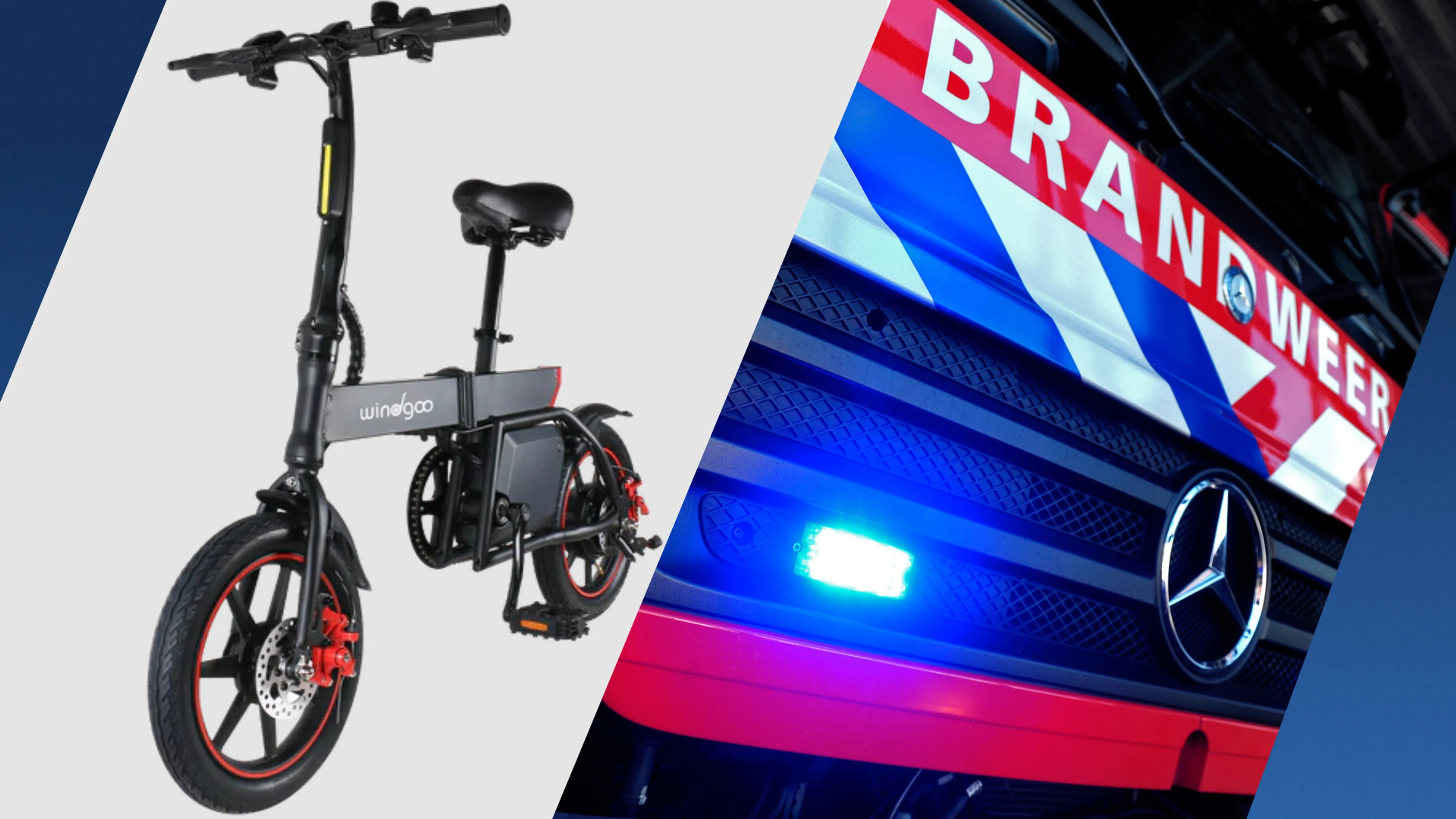 Windgoo haalt elektrische vouwfiets uit de verkoop wegens brandgevaar