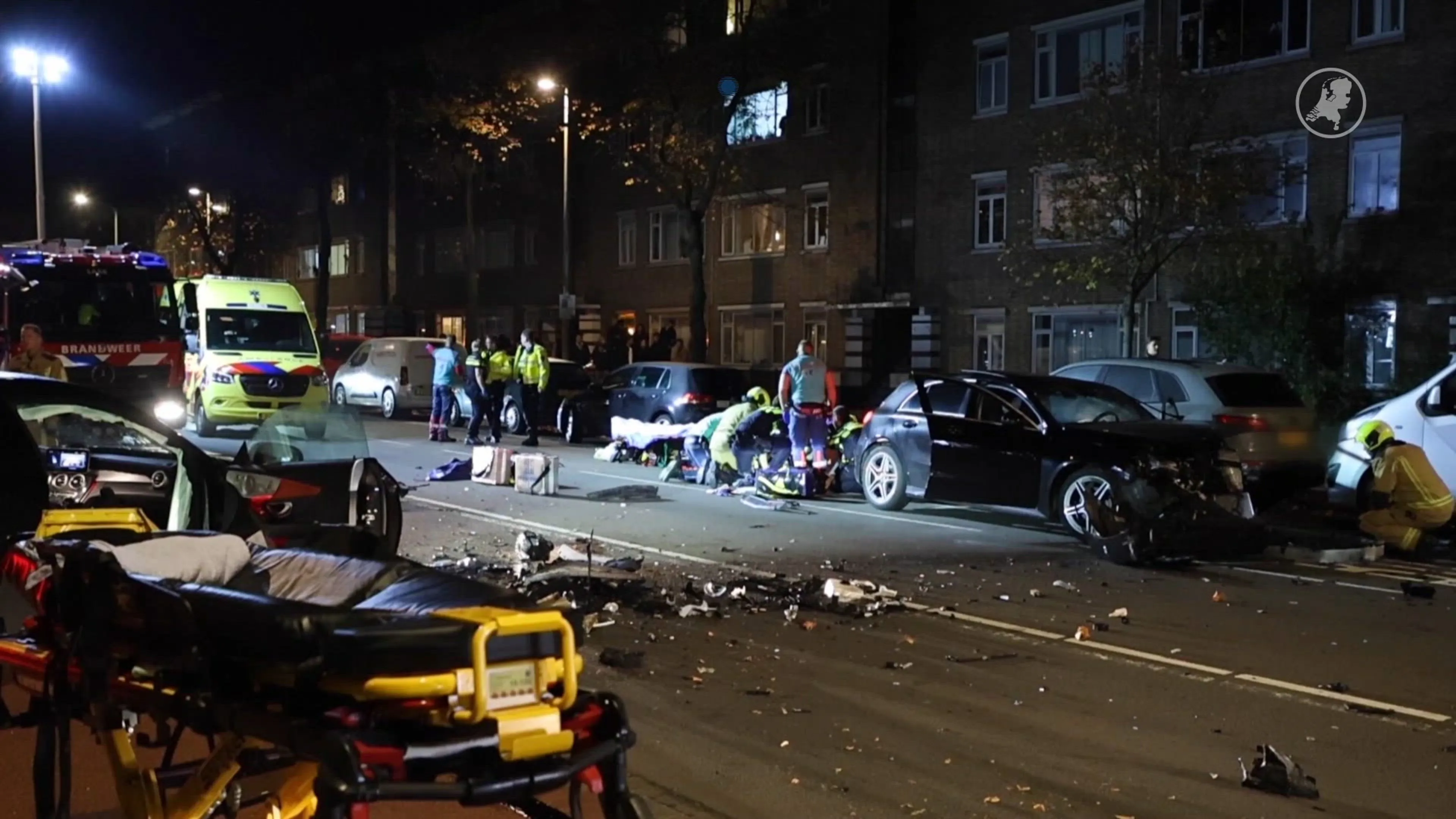 Meerdere gewonden bij zwaar ongeluk in Den Haag