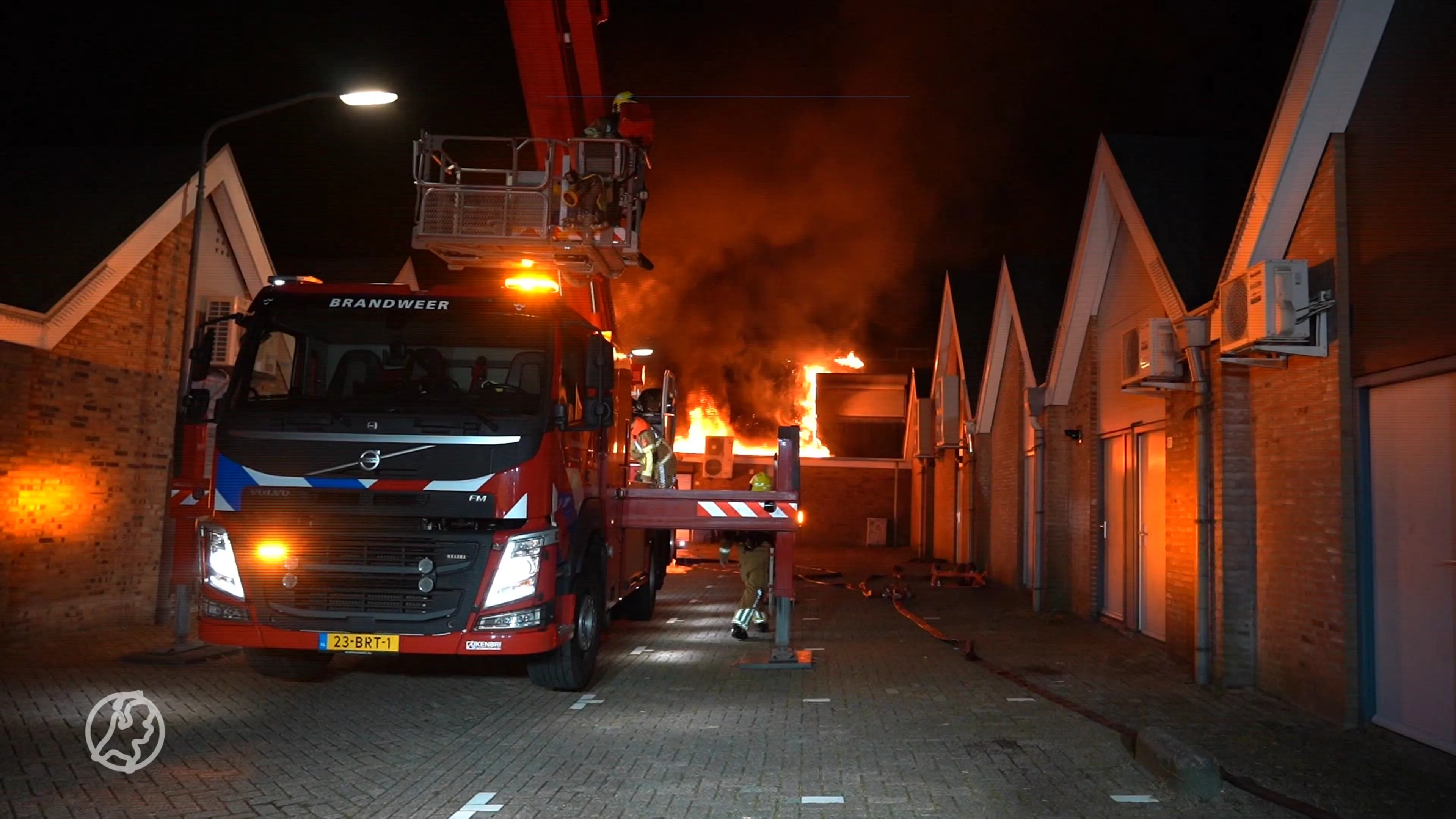 Brand in winkel in Brabantse Oosterhout