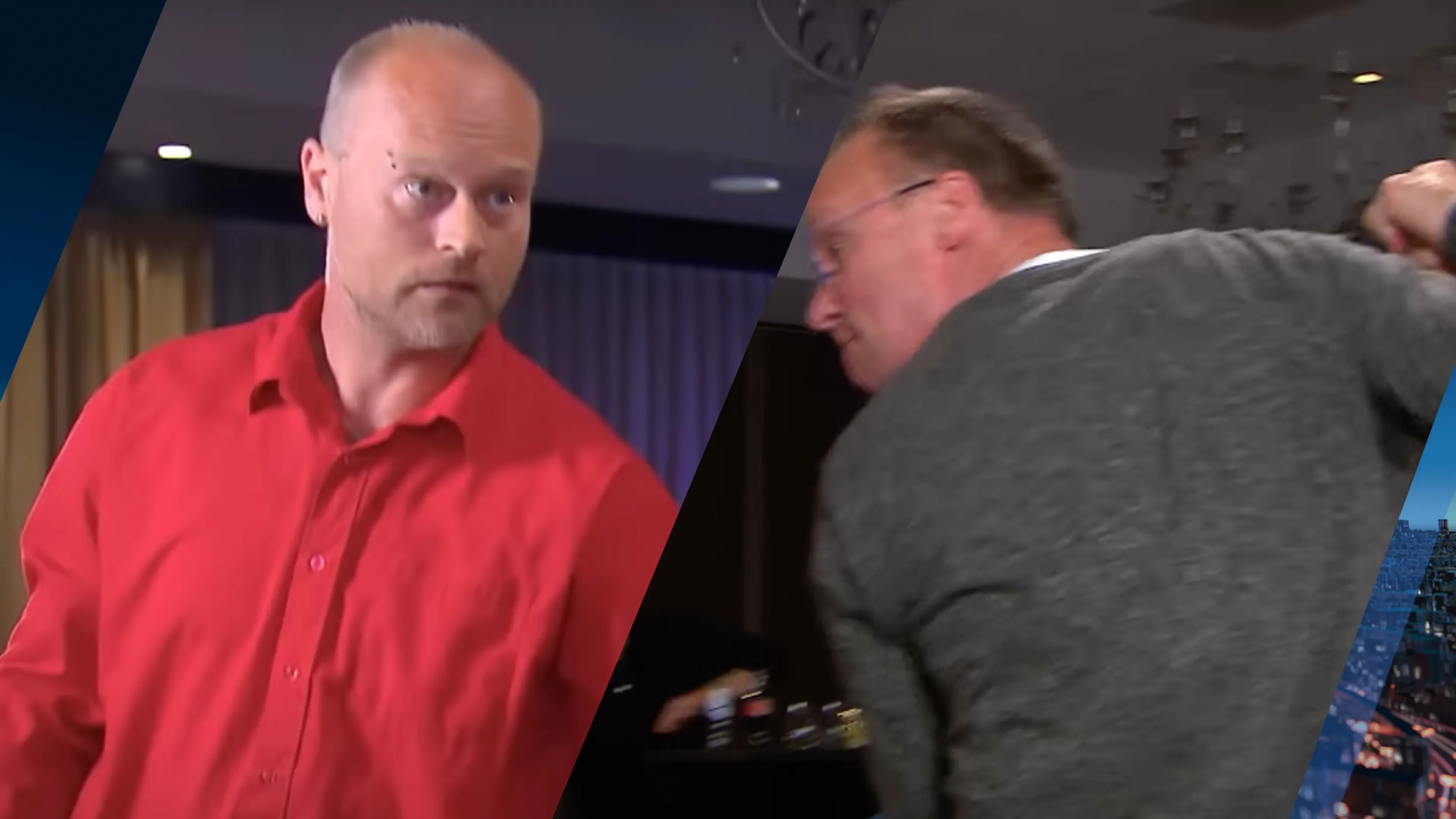 Viktor Brand voorkomt net op tijd vechtpartij bij ruzie in Mr. Frank Visser 