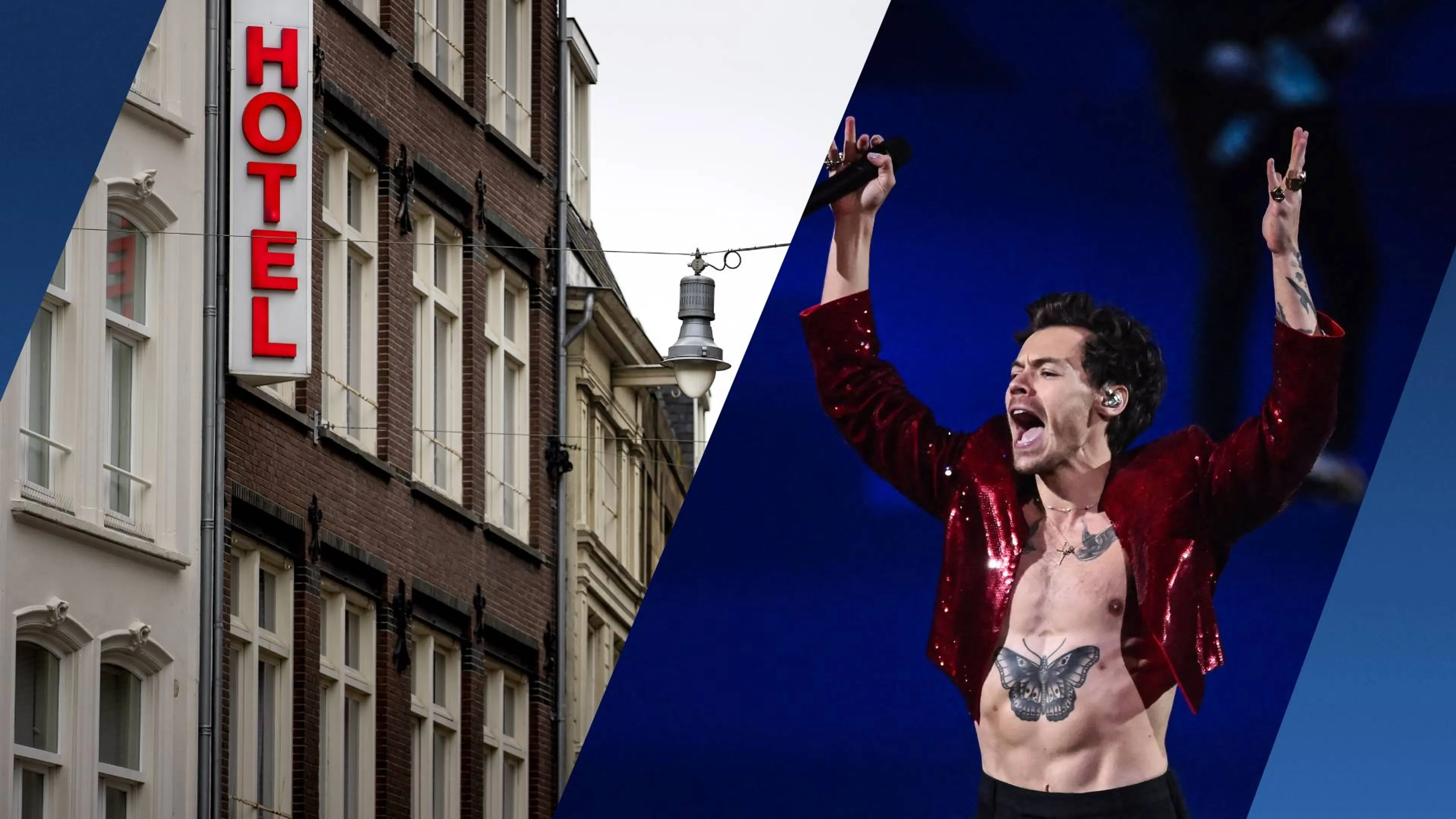 Hotelprijzen schieten omhoog door komst Harry Styles naar Amsterdam