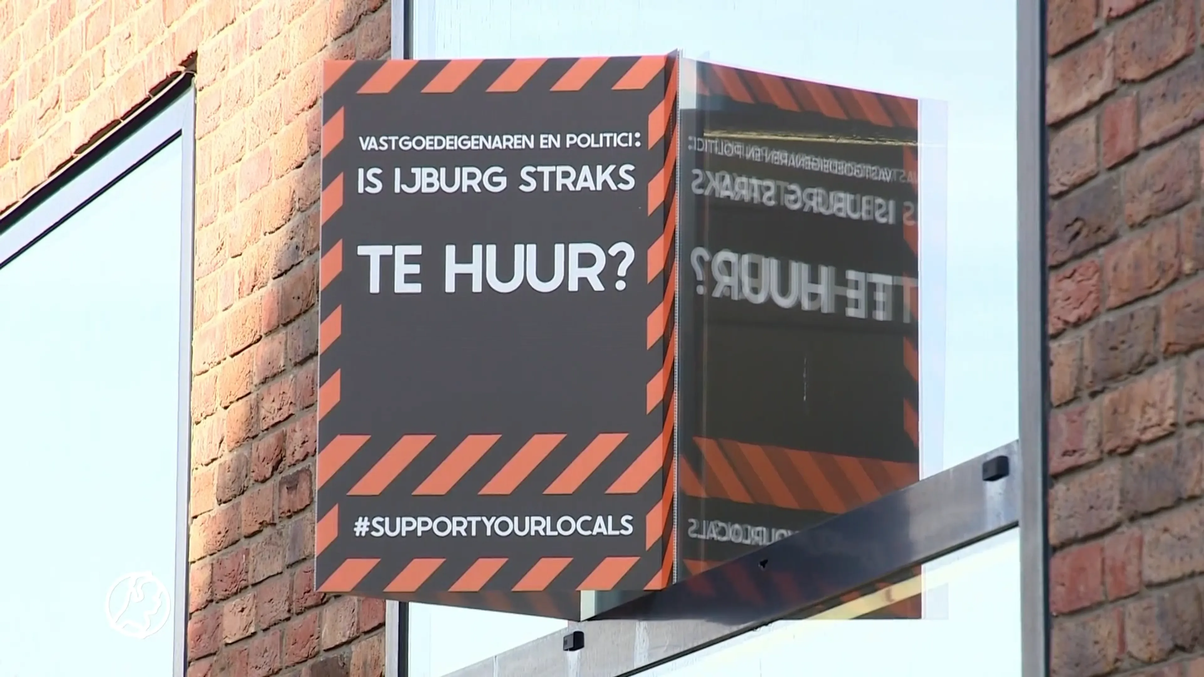 Ondernemers in Amsterdam plaatsen alvast 'te huur'-borden, want leegstand dreigt door de lockdown