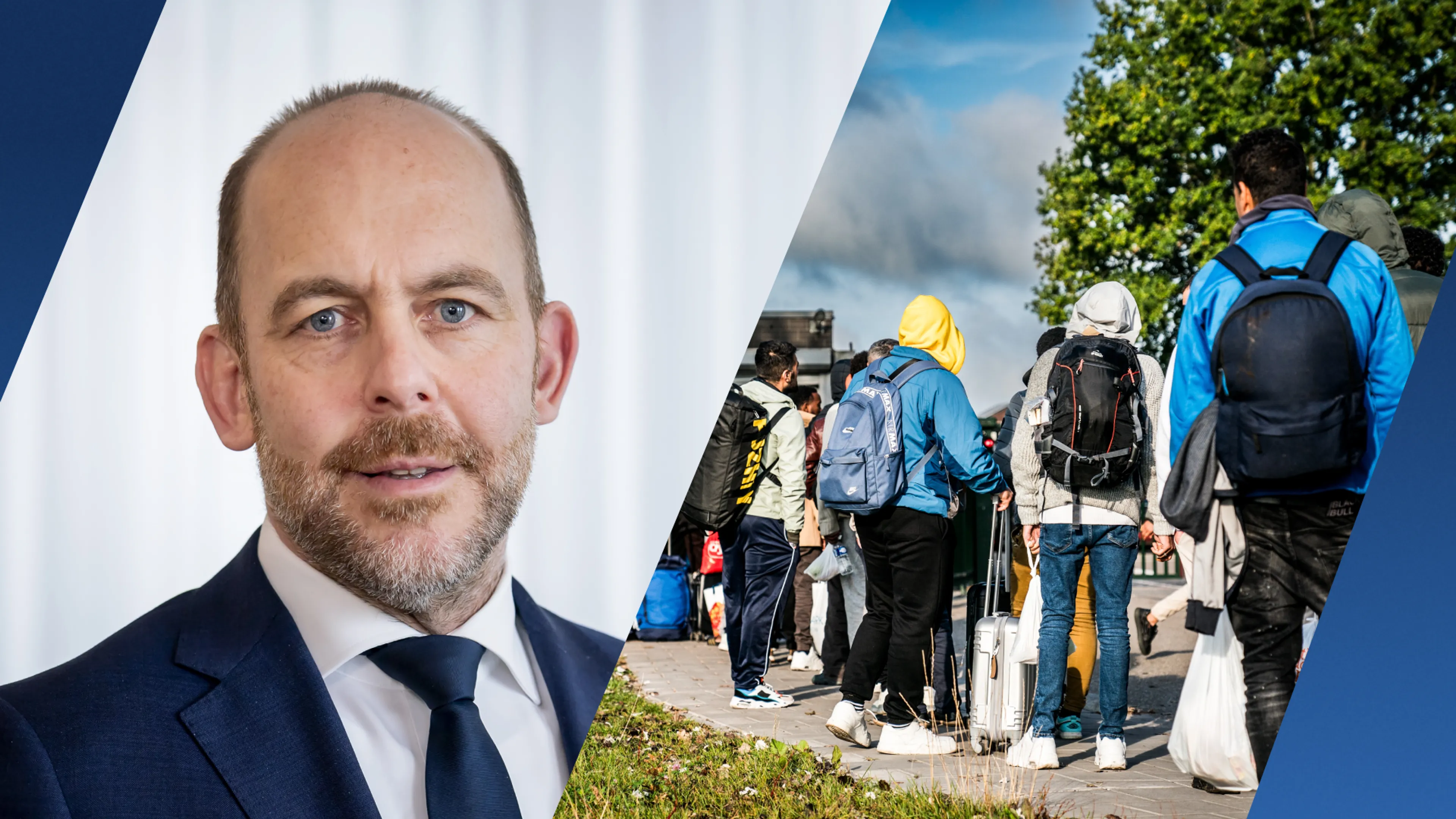 Asielminister Van den Brink werkt aan nieuw pakket asielmaatregelen