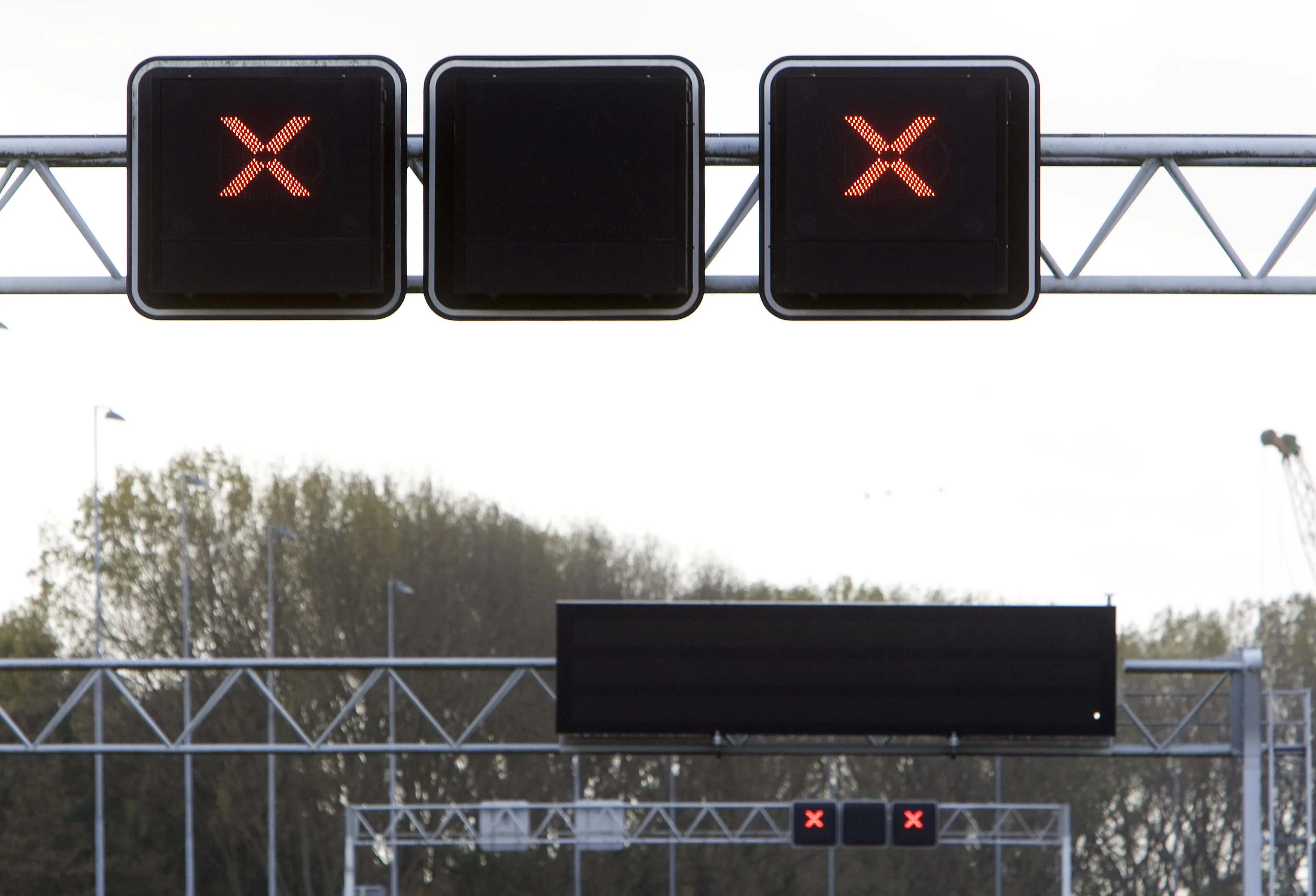 Rijkswaterstaat: storing verholpen, matrixborden werken weer