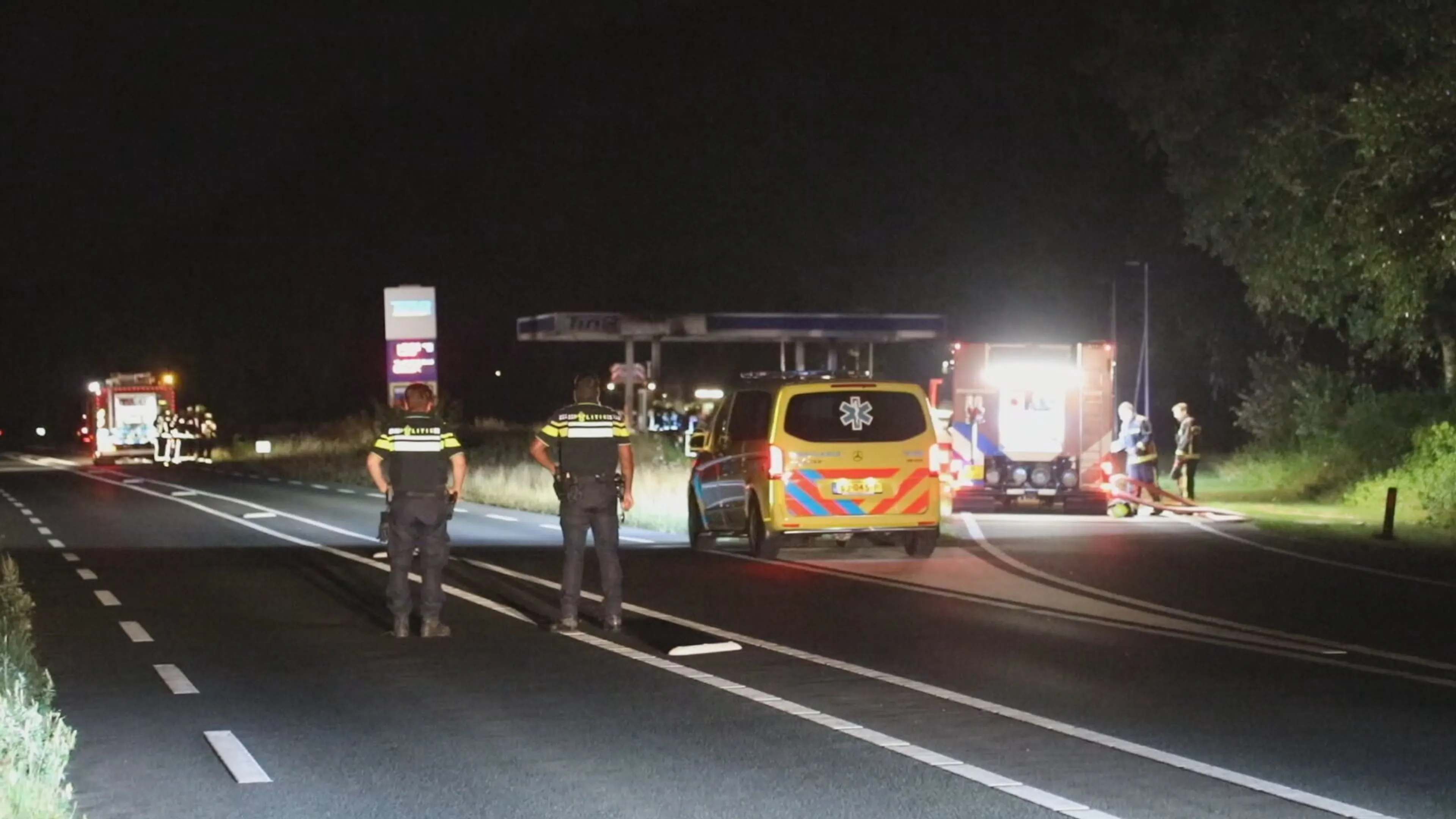 Dode bij ongeval bij onbemand tankstation Noordwijkerhout