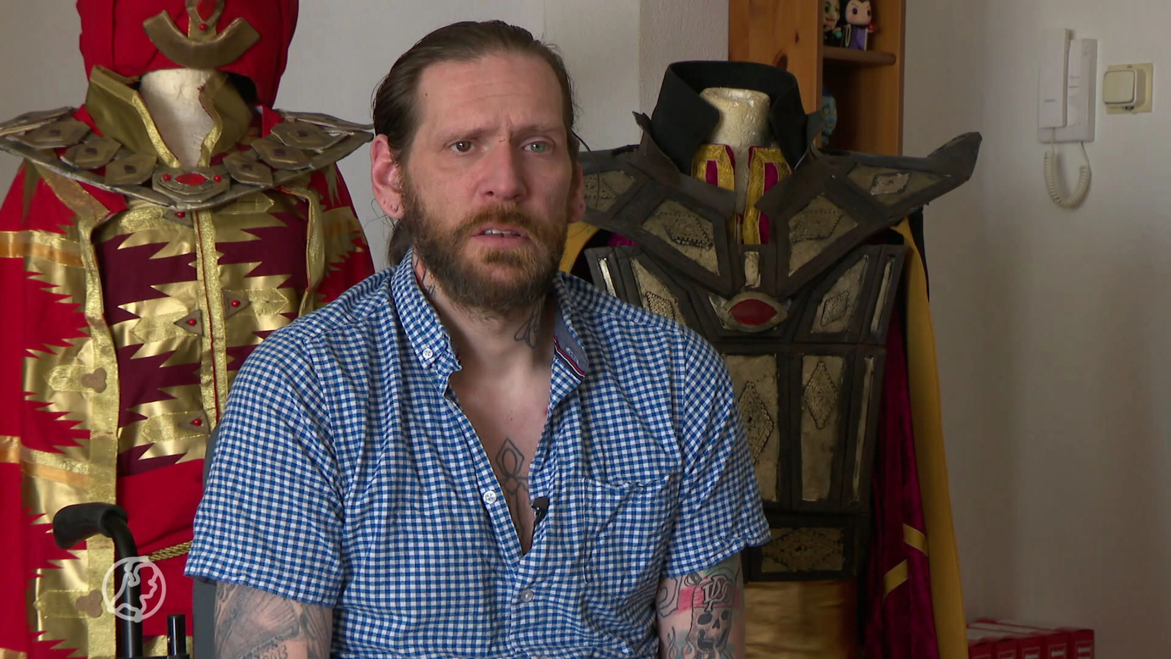Cosplayer Eugene lijdt aan MS: 'Kostuums maken gaat niet meer'
