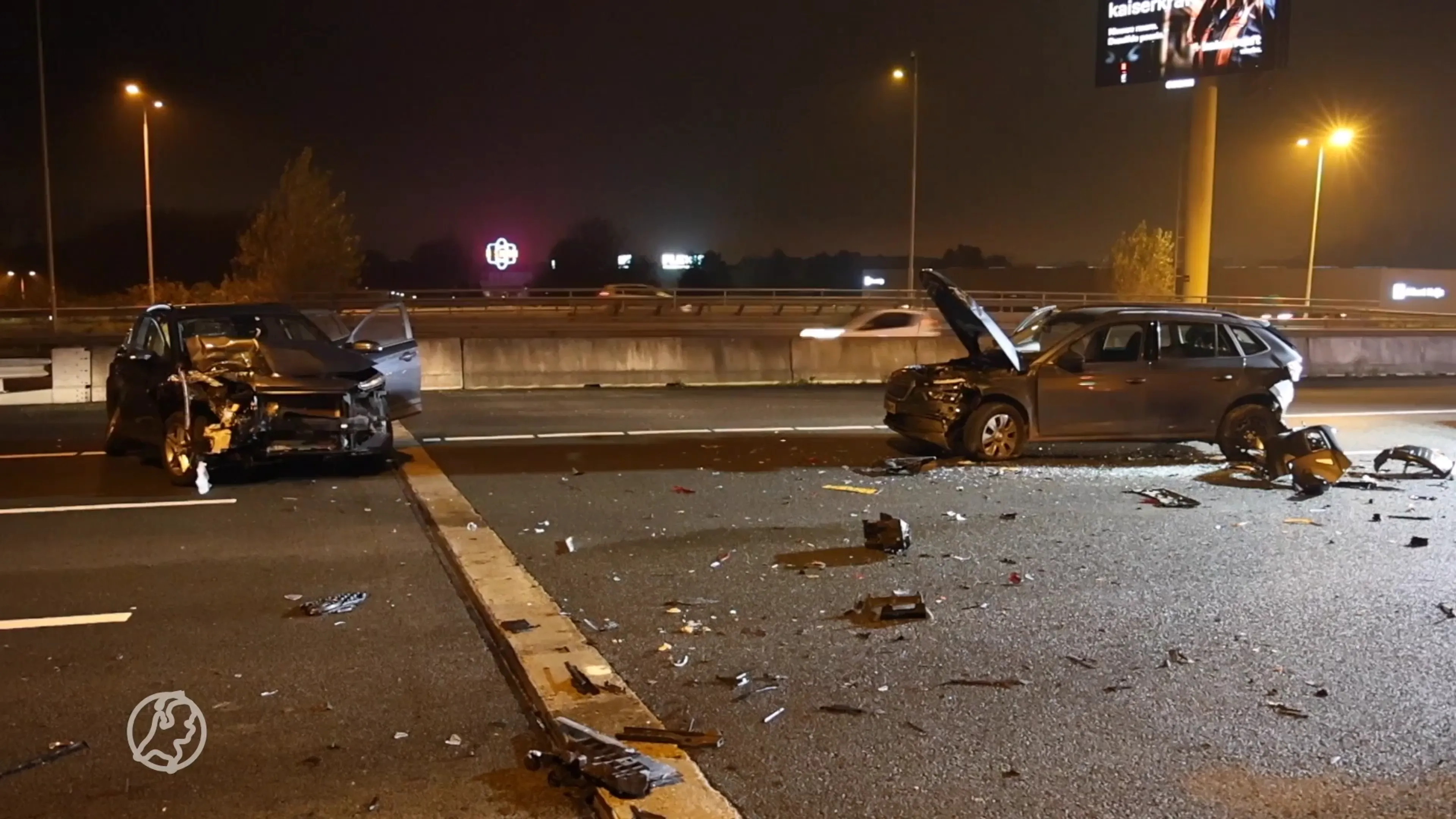 Ravage en meerdere gewonden bij flink ongeval op A4 bij Leiden
