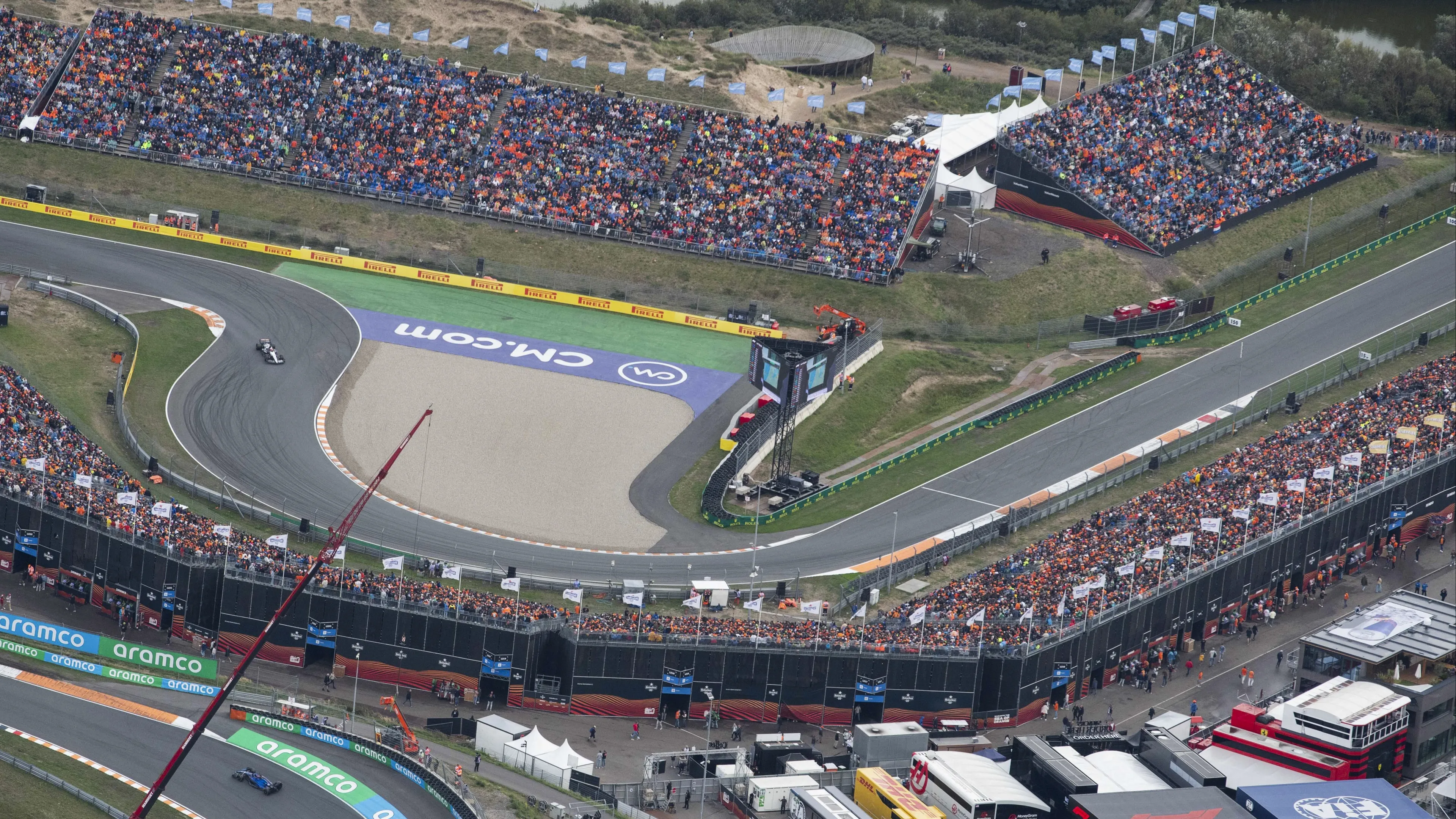 Zeven aanhoudingen in Zandvoort op laatste dag Grand Prix