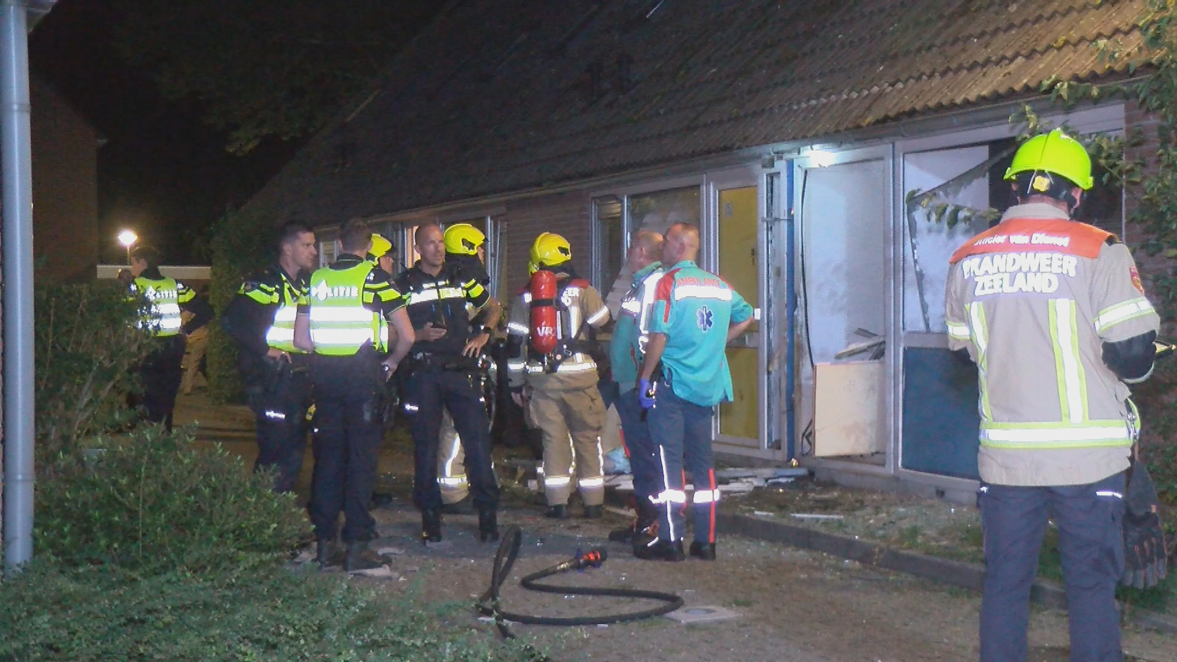 Vlissingen opgeschrikt door explosie: meerdere gewonden en vier huizen beschadigd