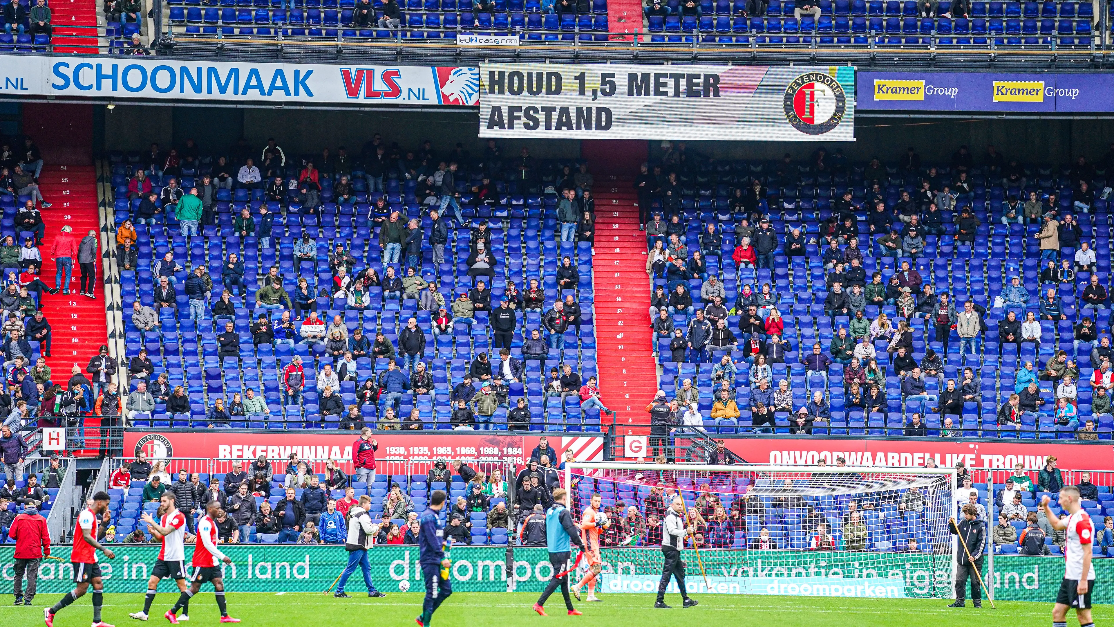 Voetbalsupporters tonen zich na kritiek van beste kant: 'Mensen worden toch meer bewust'
