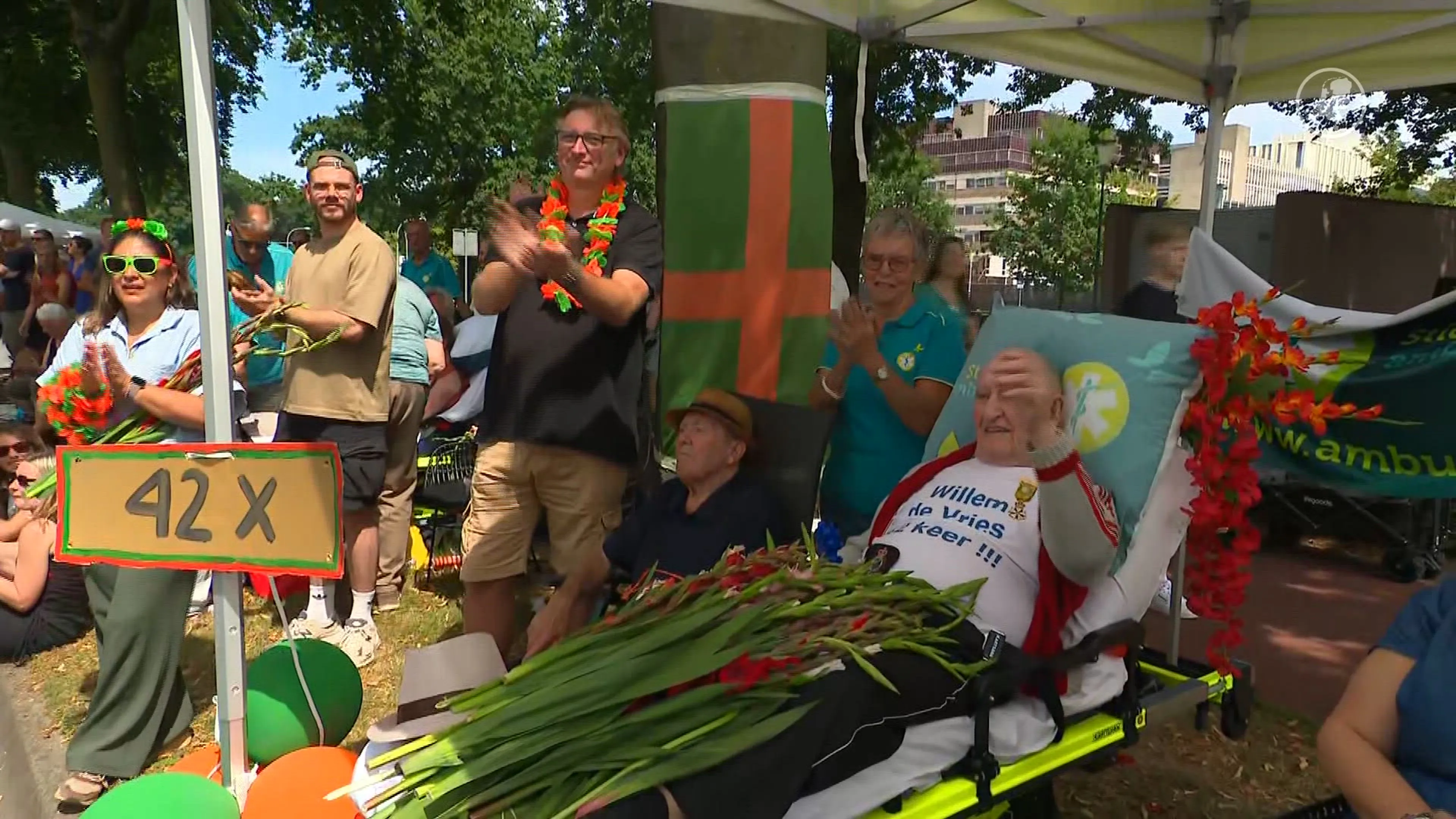 Meneer De Vries (91) emotioneel na laatste 4Daagse