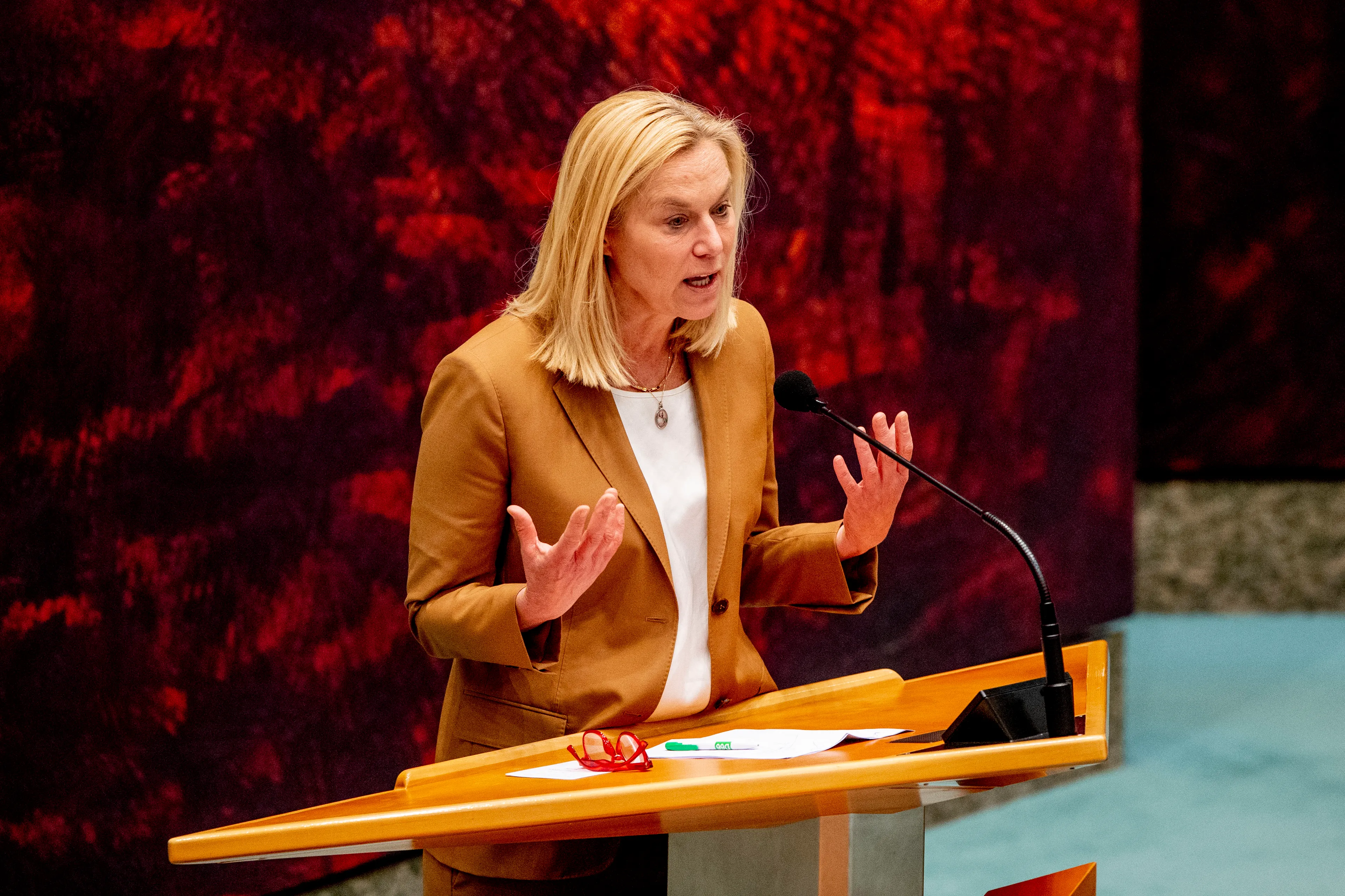 Sigrid Kaag stapt op na motie van afkeuring: 'De minister moet gaan als het beleid wordt afgekeurd'
