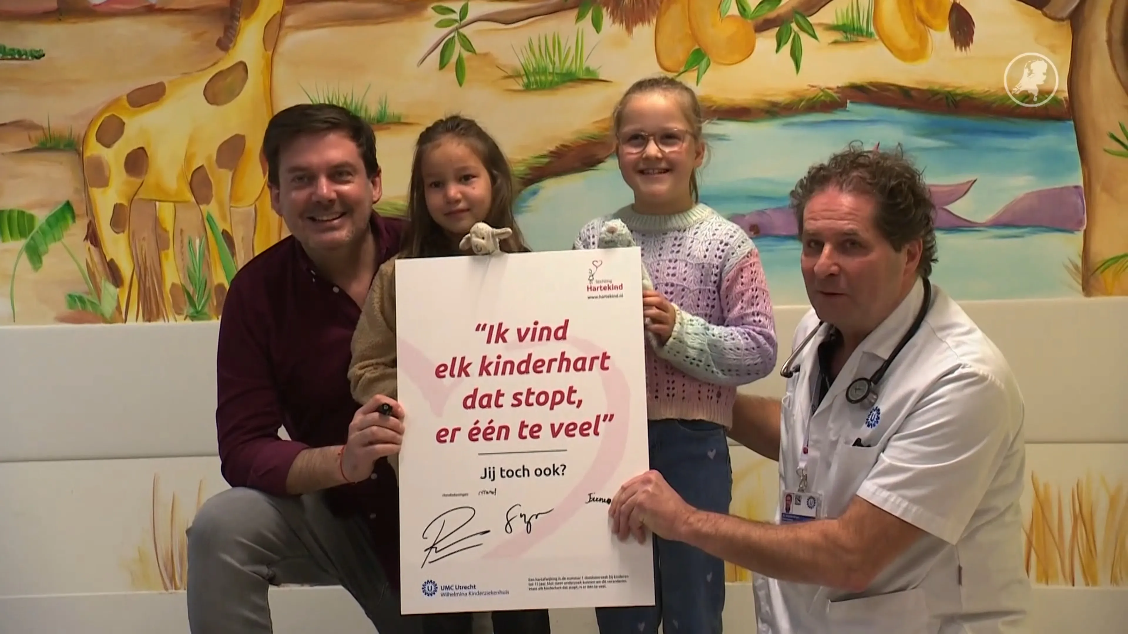 Fiene (9) groeit op met een hartafwijking en strijdt voor meer onderzoek