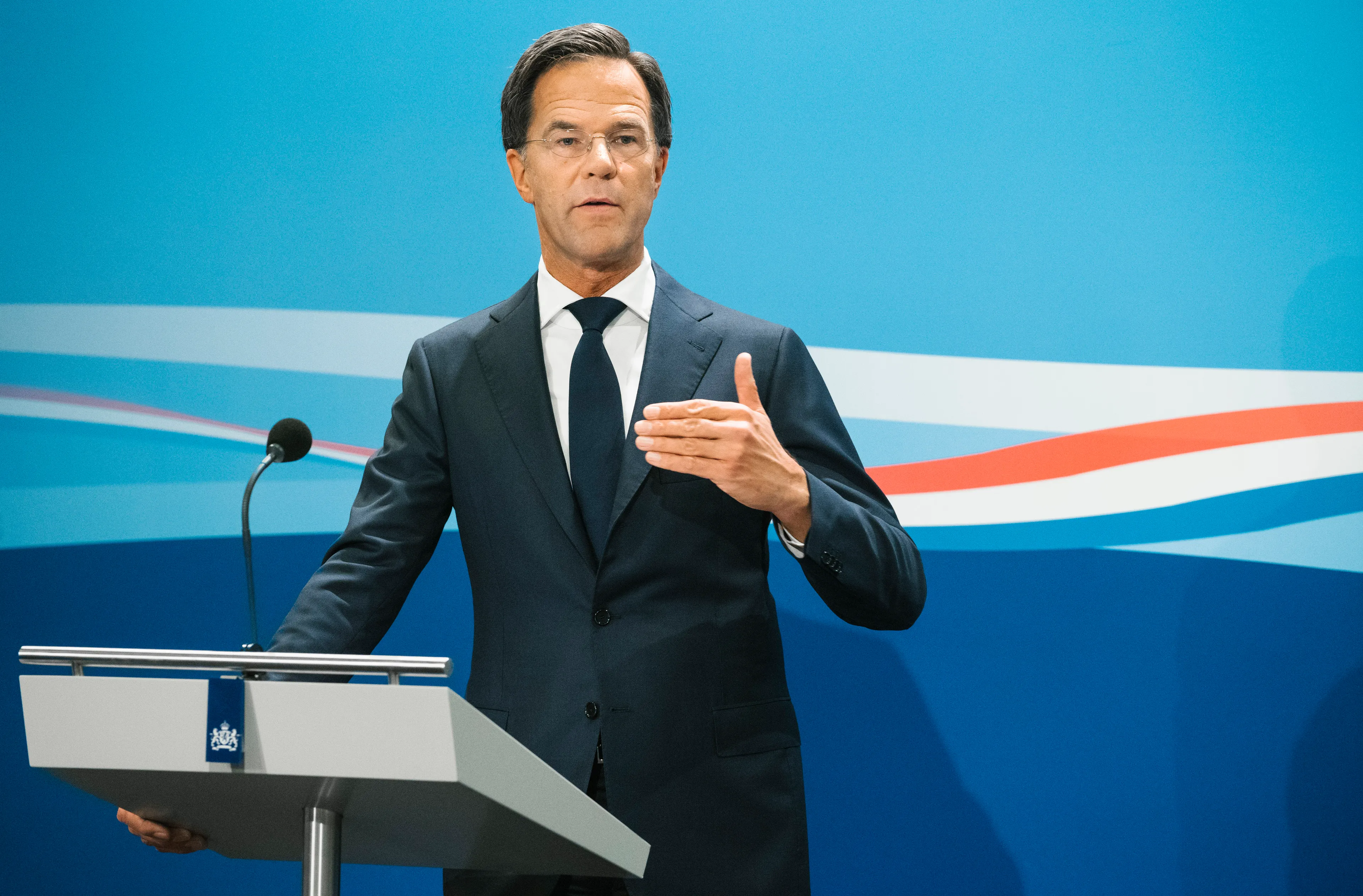 Rutte geeft wekelijkse persconferentie na ministerraad