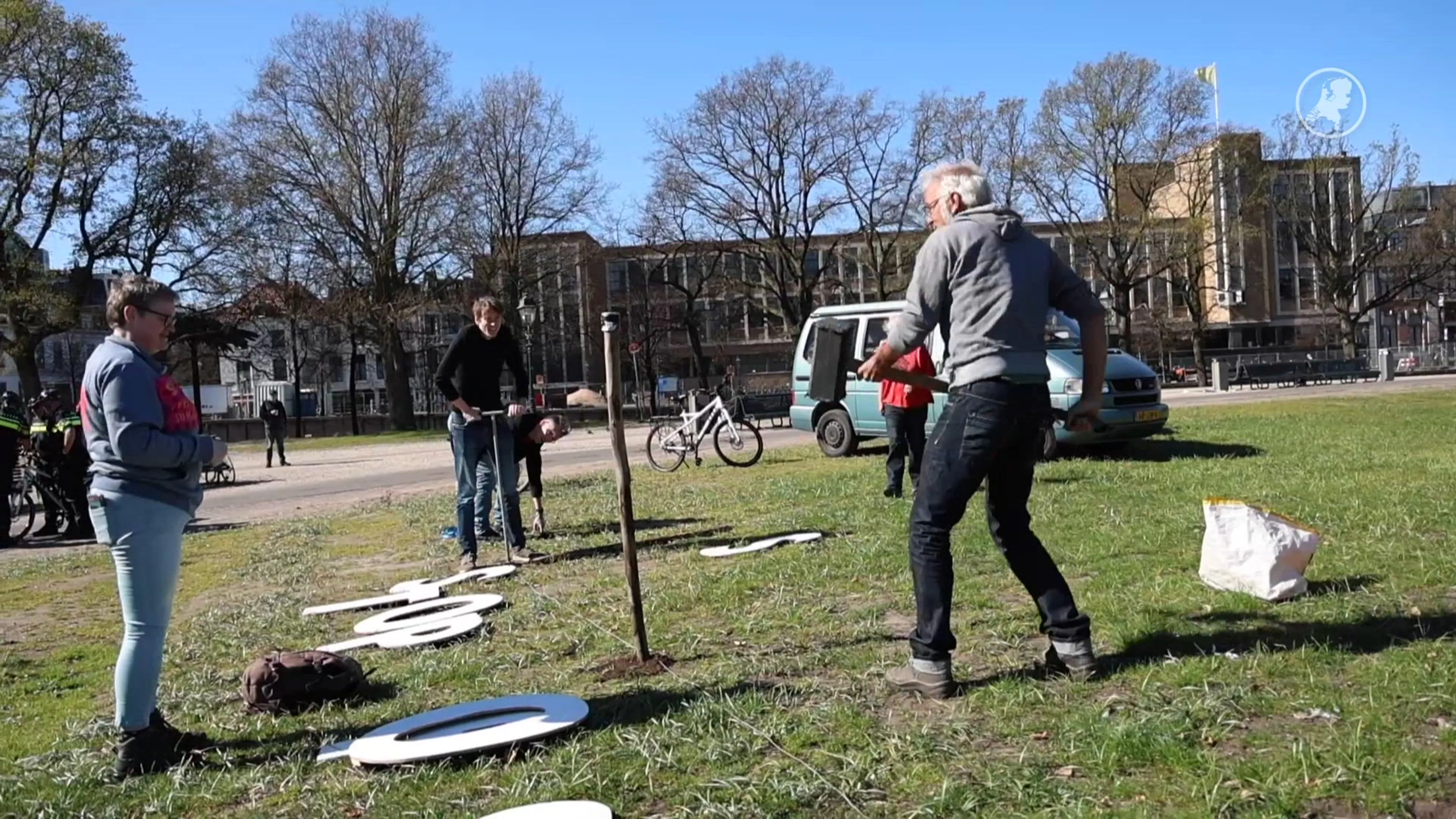Demonstratie Extinction Rebellion zorgt voor chaos op wegen rond Den Haag