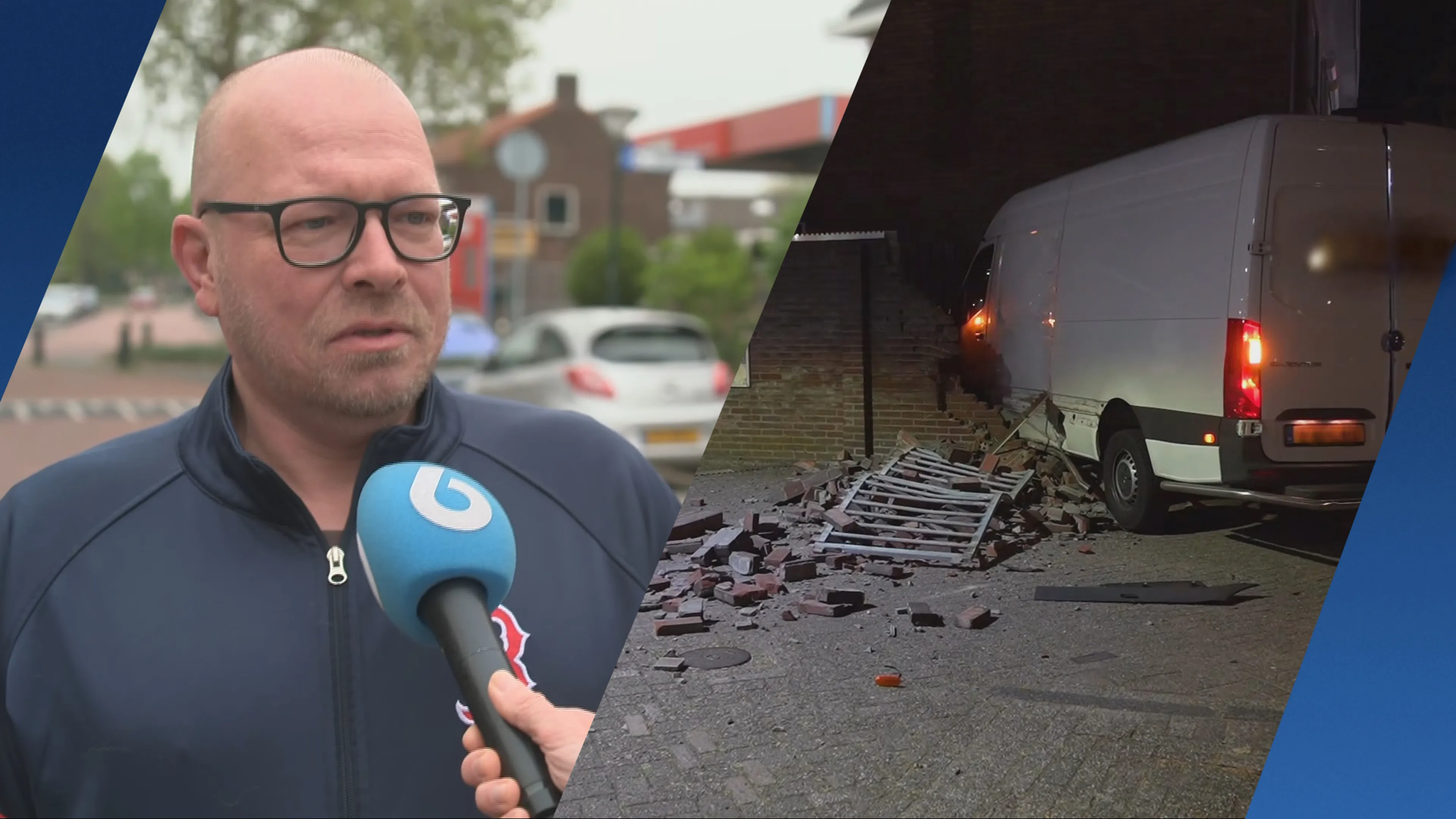 Buren horen bus huis in vliegen in Geldrop: 'Dit is niet normaal'