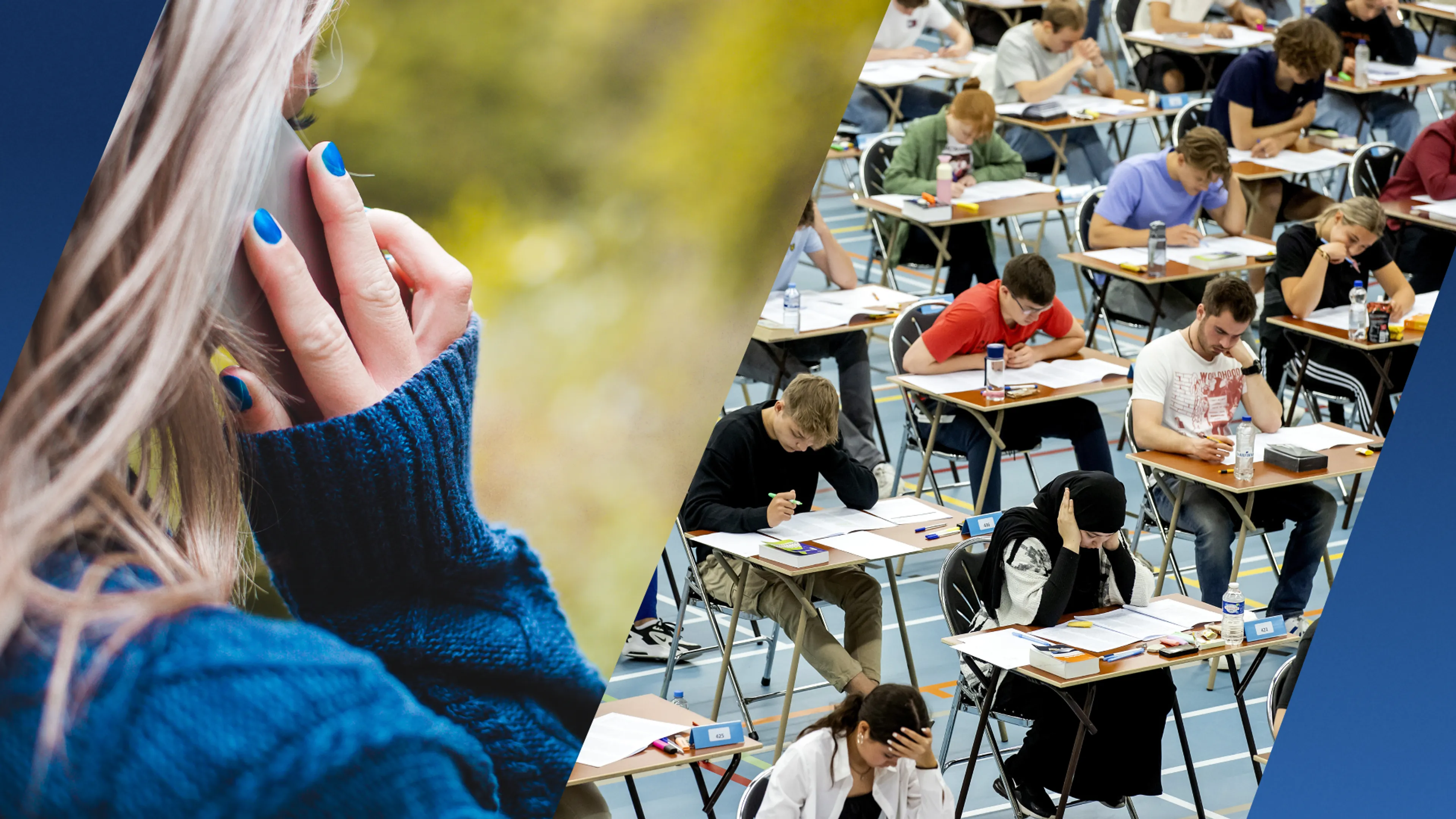 Eindexamenstress loopt op: scholieren kunnen nu ook 'stresslijn' bellen