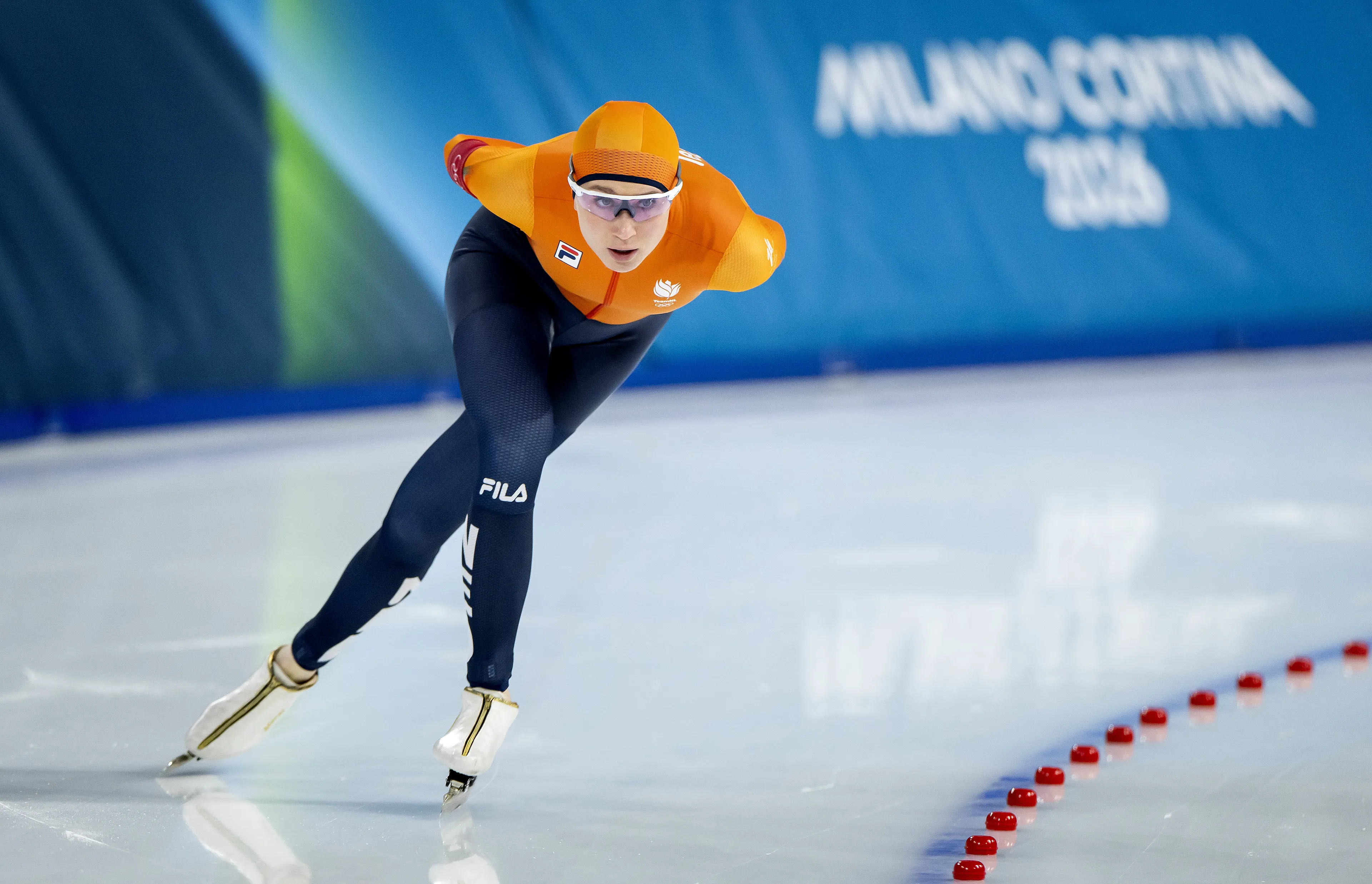 Merel Conijn pakt zilver op 5000 meter, derde zilveren plak voor Nederland