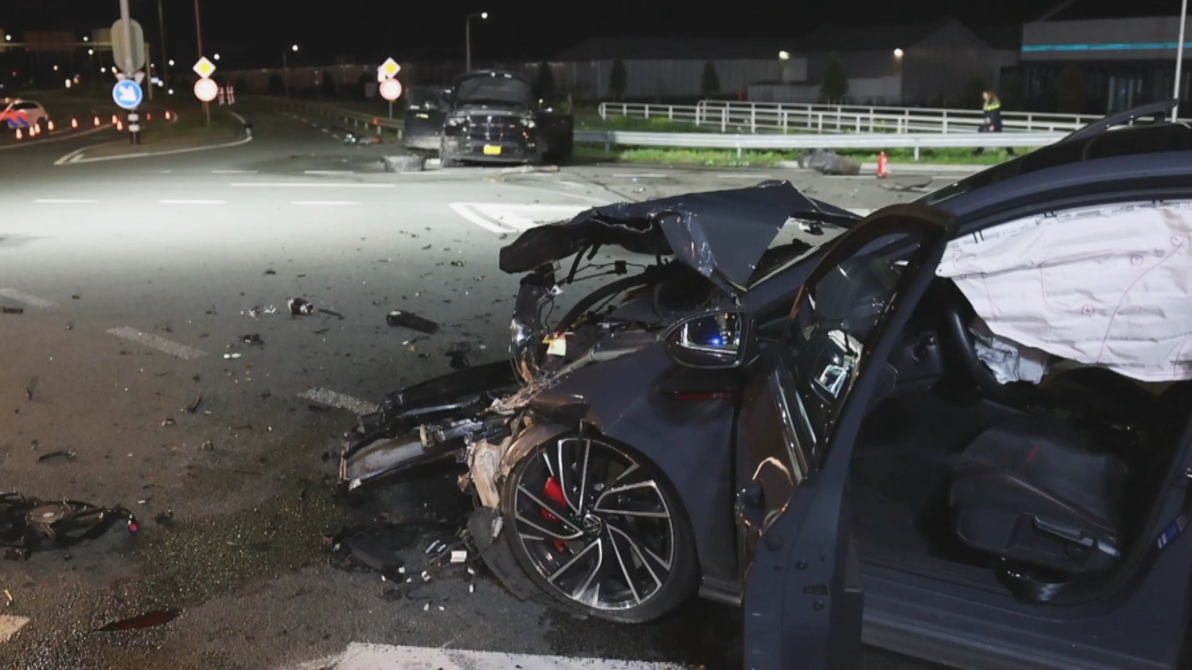 Vluchtende bestuurder opgepakt na crash met gewonden in Naaldwijk