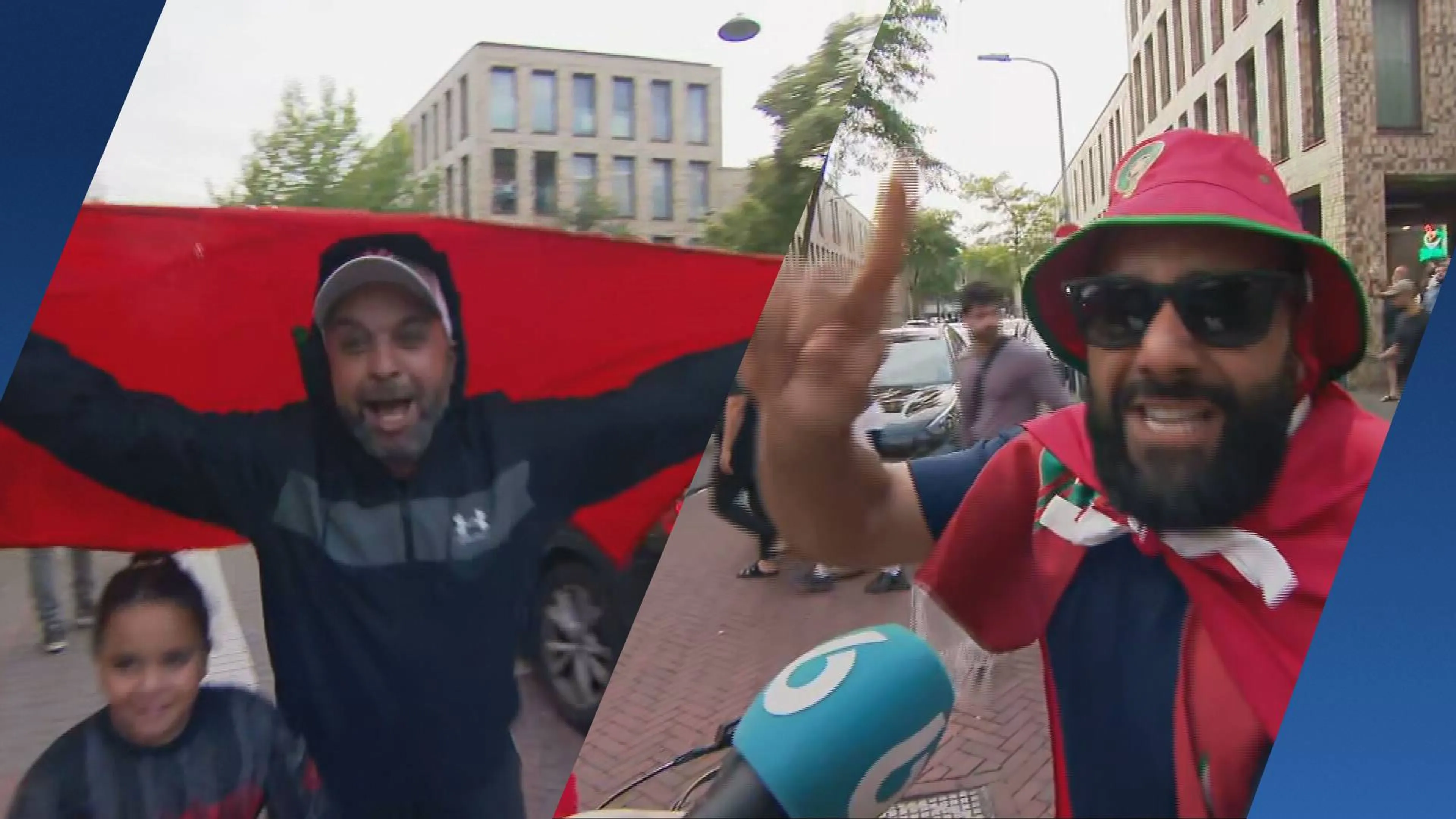 Feest in meerdere steden na WK-overwinning van Marokko