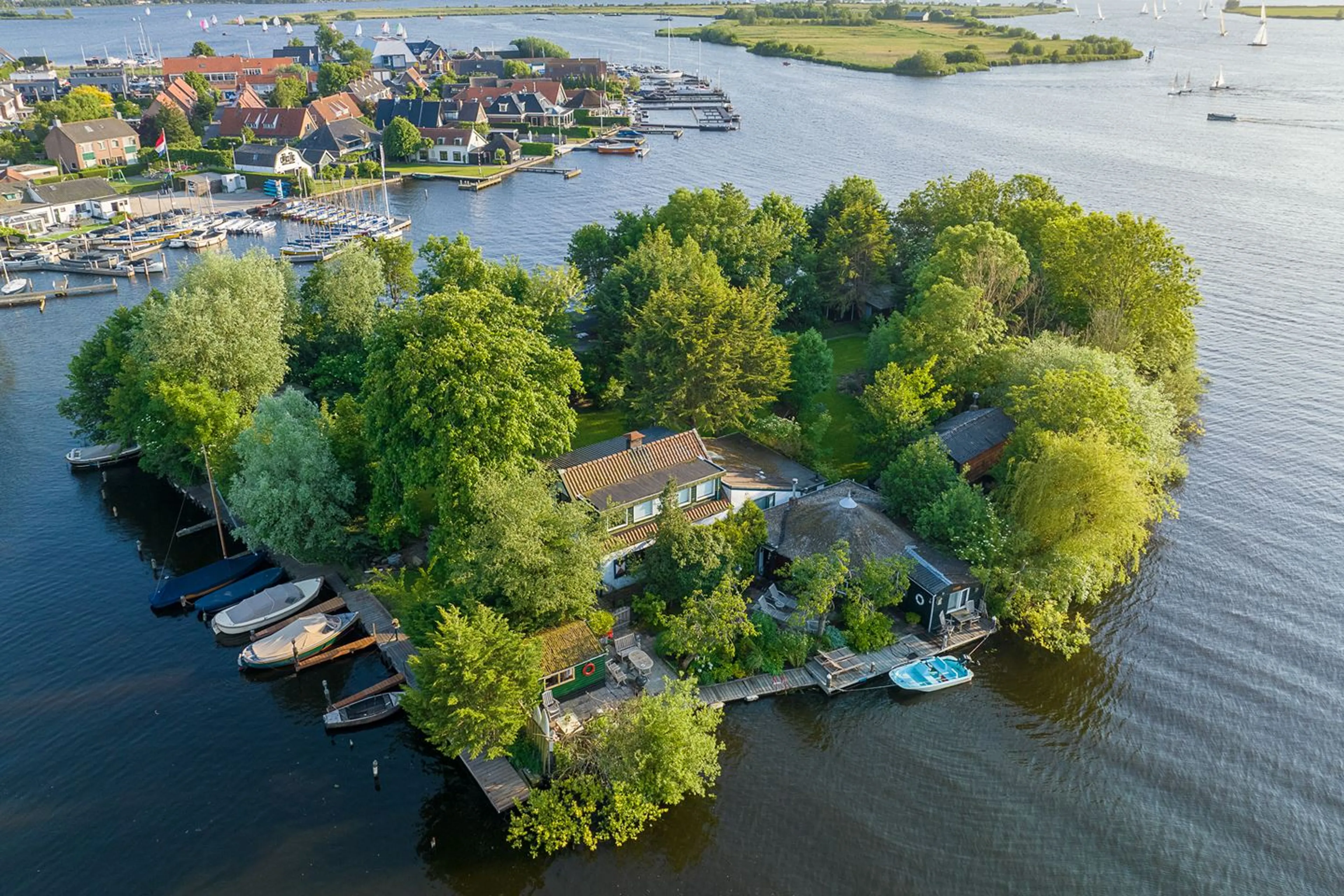 Wonen op een privé-eiland? Dat kan nu ook in Nederland (wel voor 3 miljoen euro)
