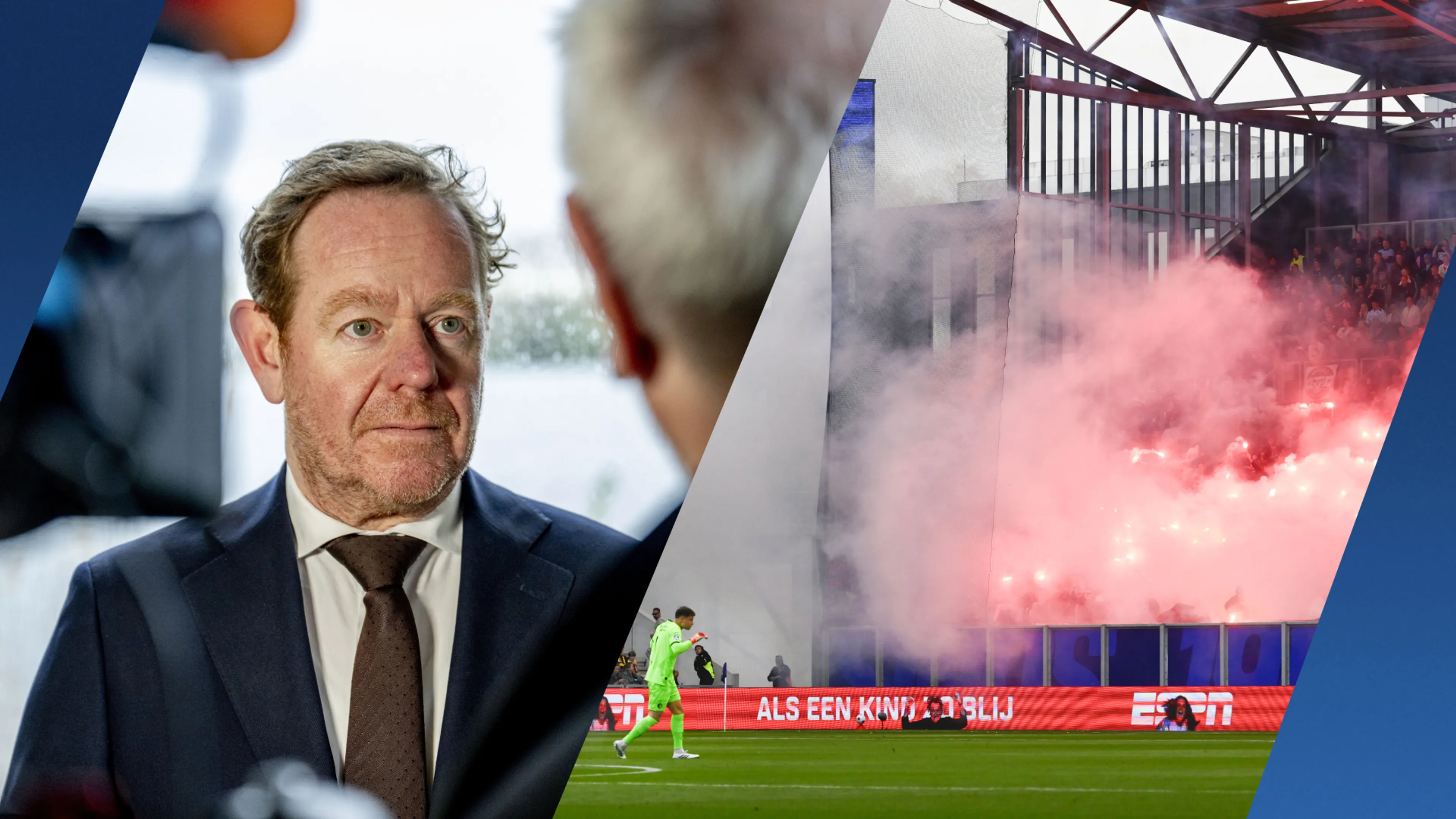 Nieuwe maatregelen tegen onruststokers in voetbalstadions op komst