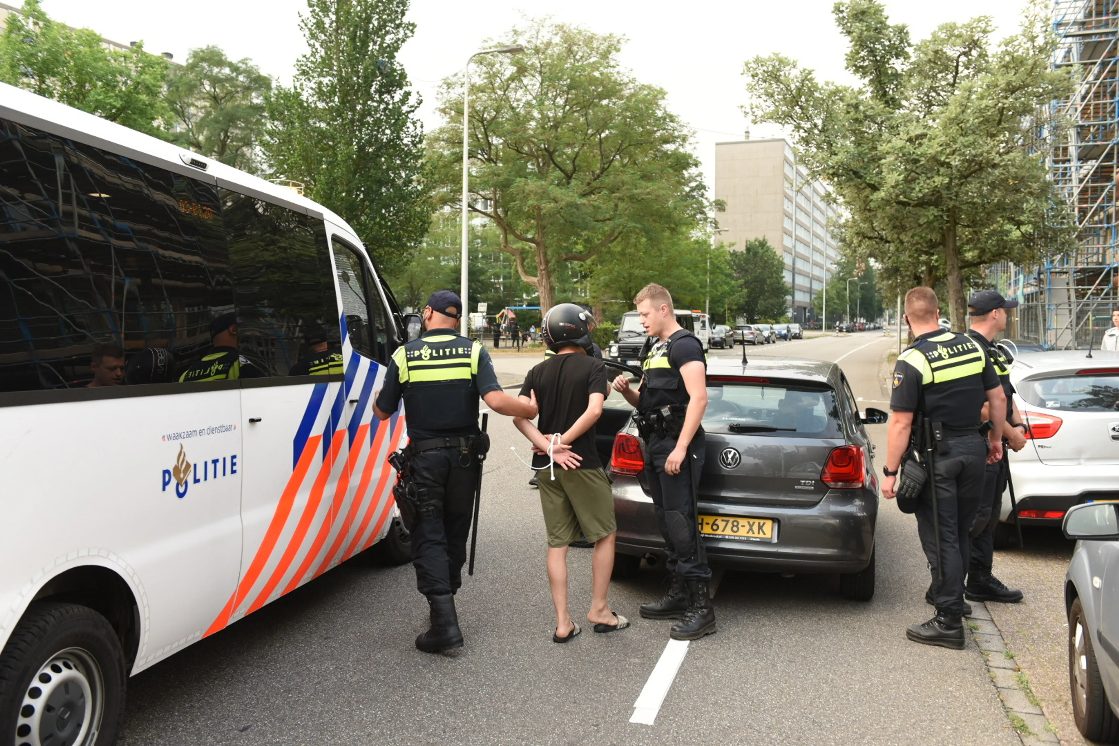 Onrust in Utrechtse wijk Overvecht na nieuwe oproep tot rellen