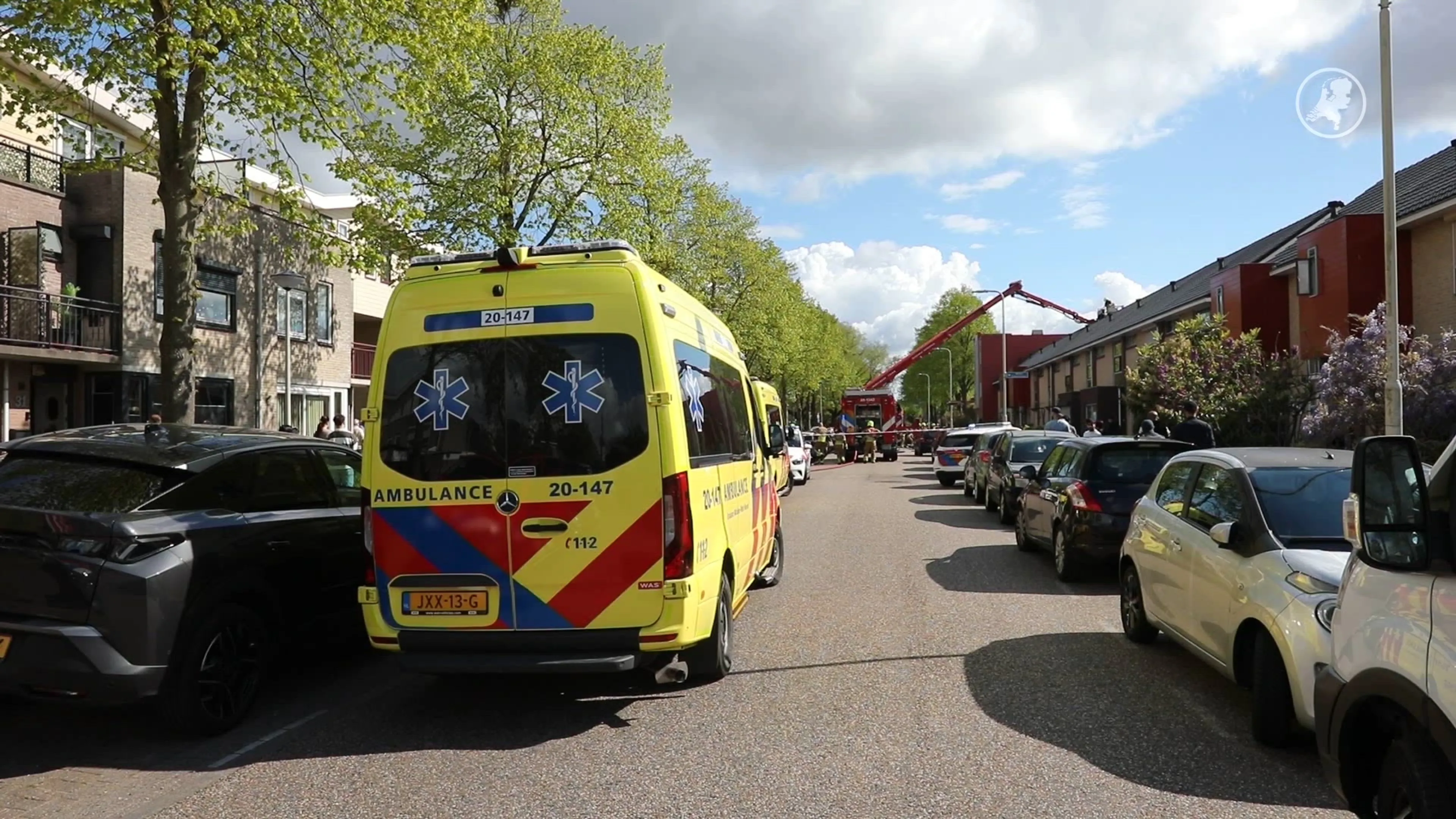 Uitslaande brand in woning Roosendaal: twee zwaargewonden