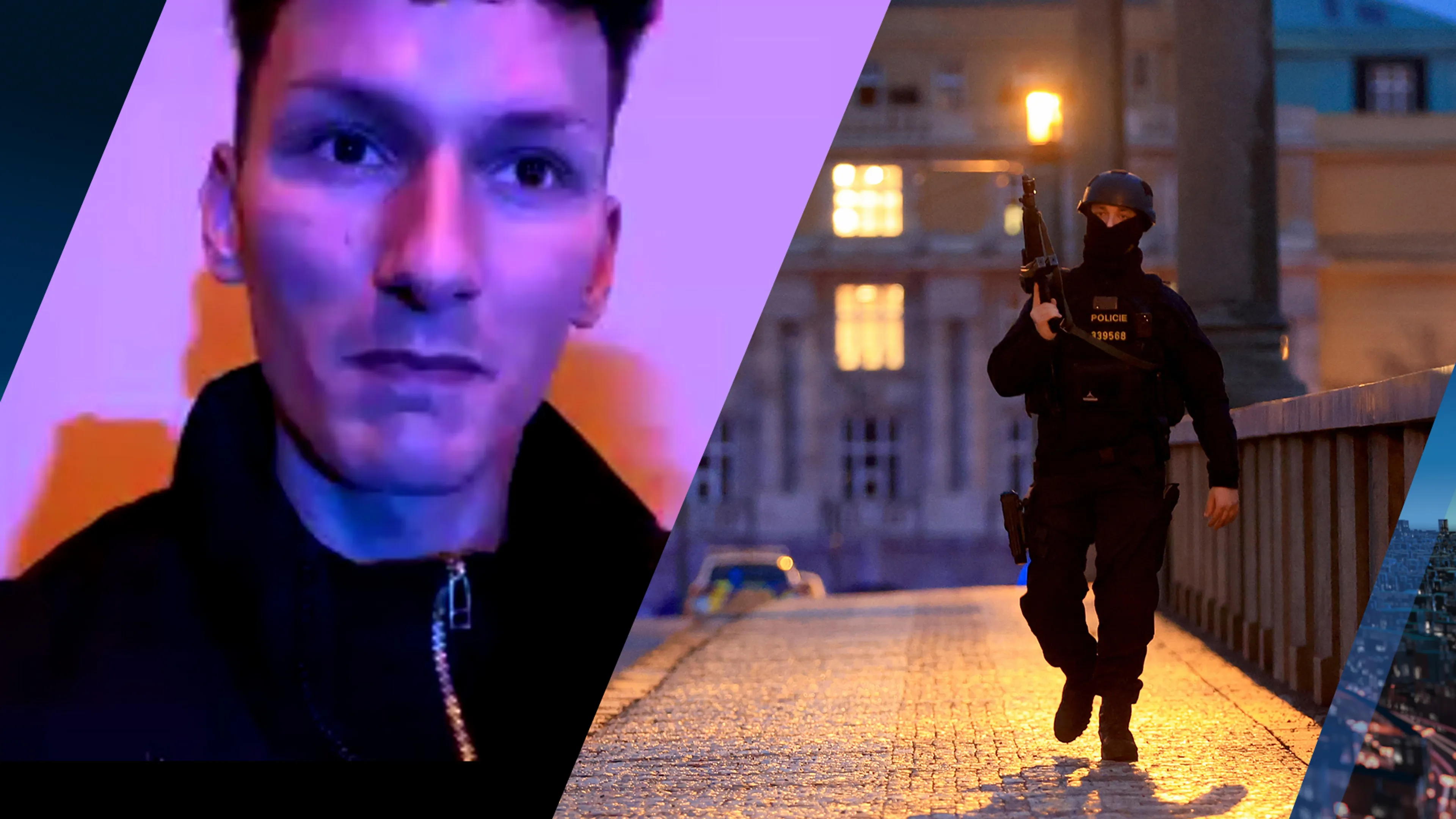 Thom hoorde in Praag schoten en zag daarna menigte wegrennen: 'Onwerkelijk'