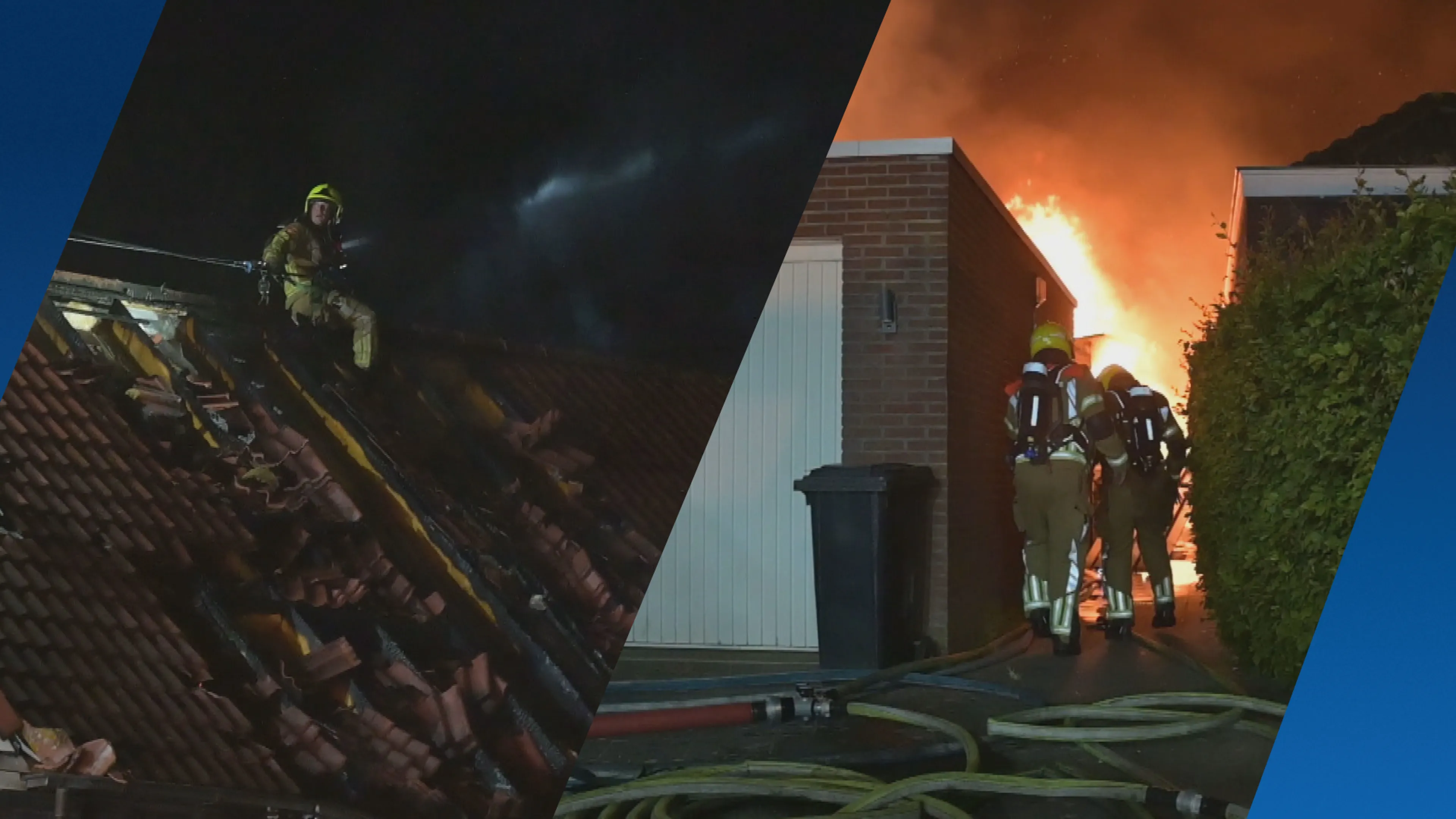 Vrouw gereanimeerd na grote woningbrand in Etten-Leur