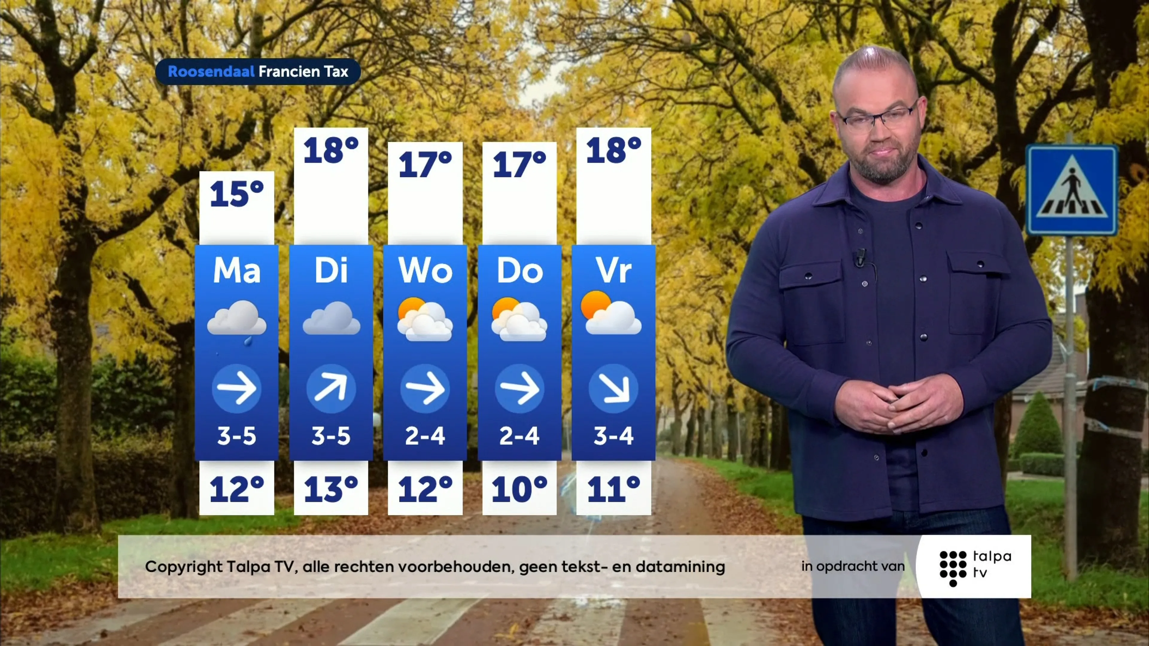 Na stormachtige zaterdag eindelijk rustiger herfstweer
