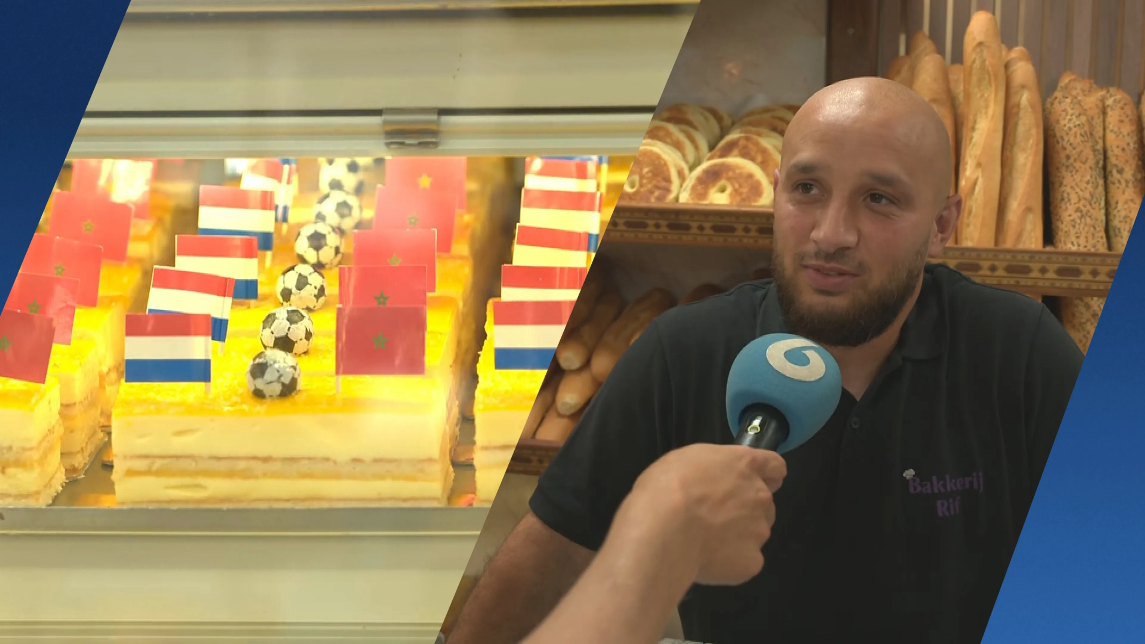 Voor Nederland én Marokko op het WK? Daar heeft bakker Khalid iets op bedacht