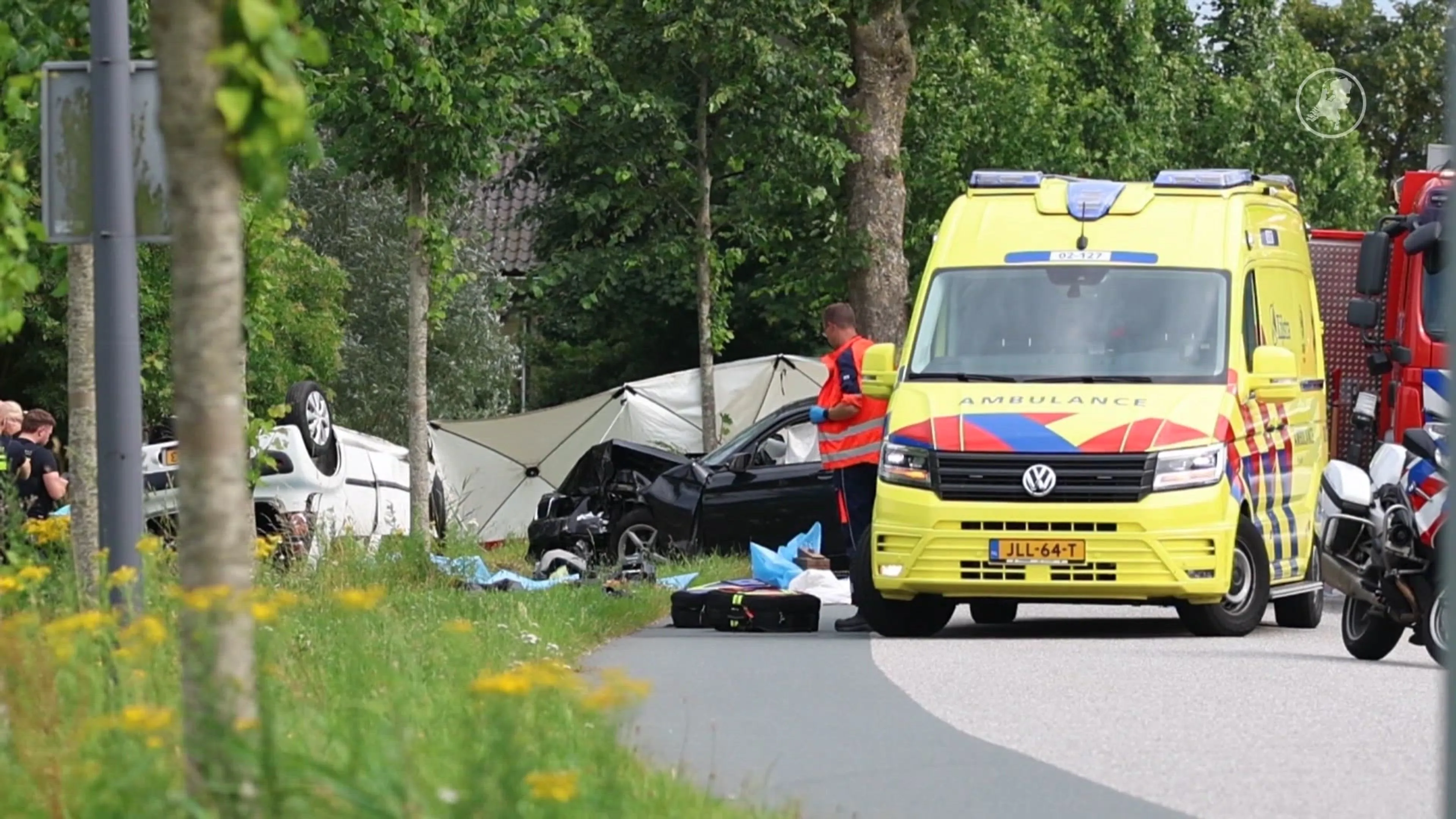 Zwaargewonde bij ernstig ongeval Heerenveen