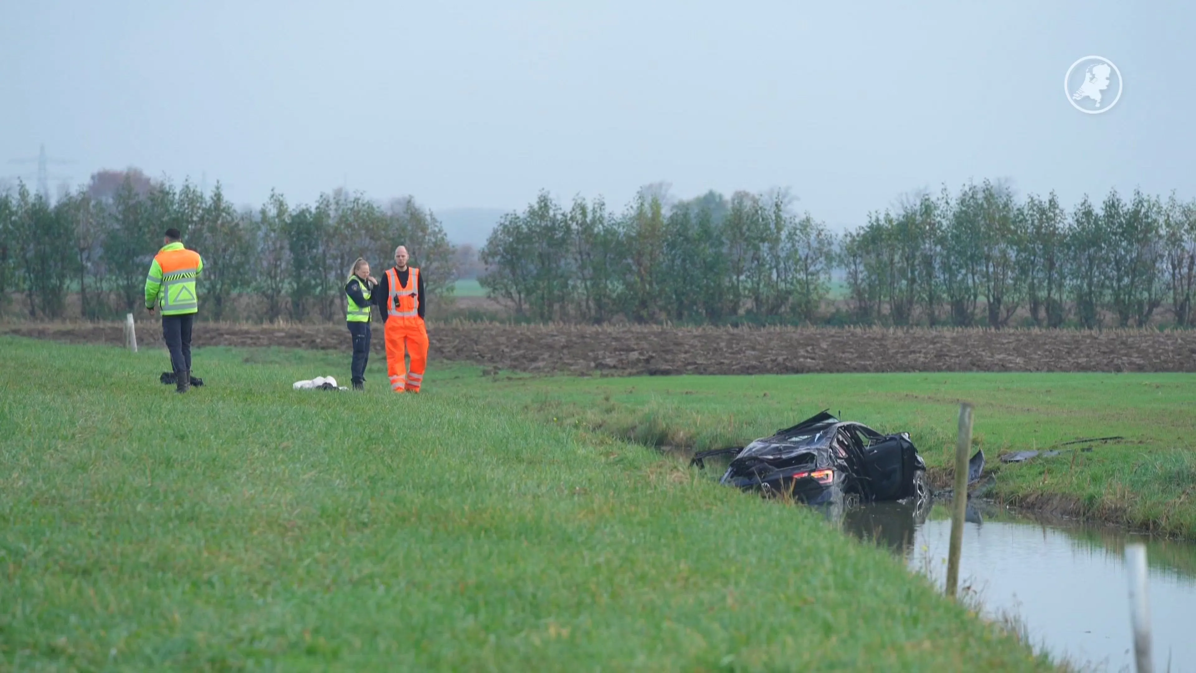 Vijf jongeren betrokken bij ongeval op N421 bij Houten, meerdere gewonden