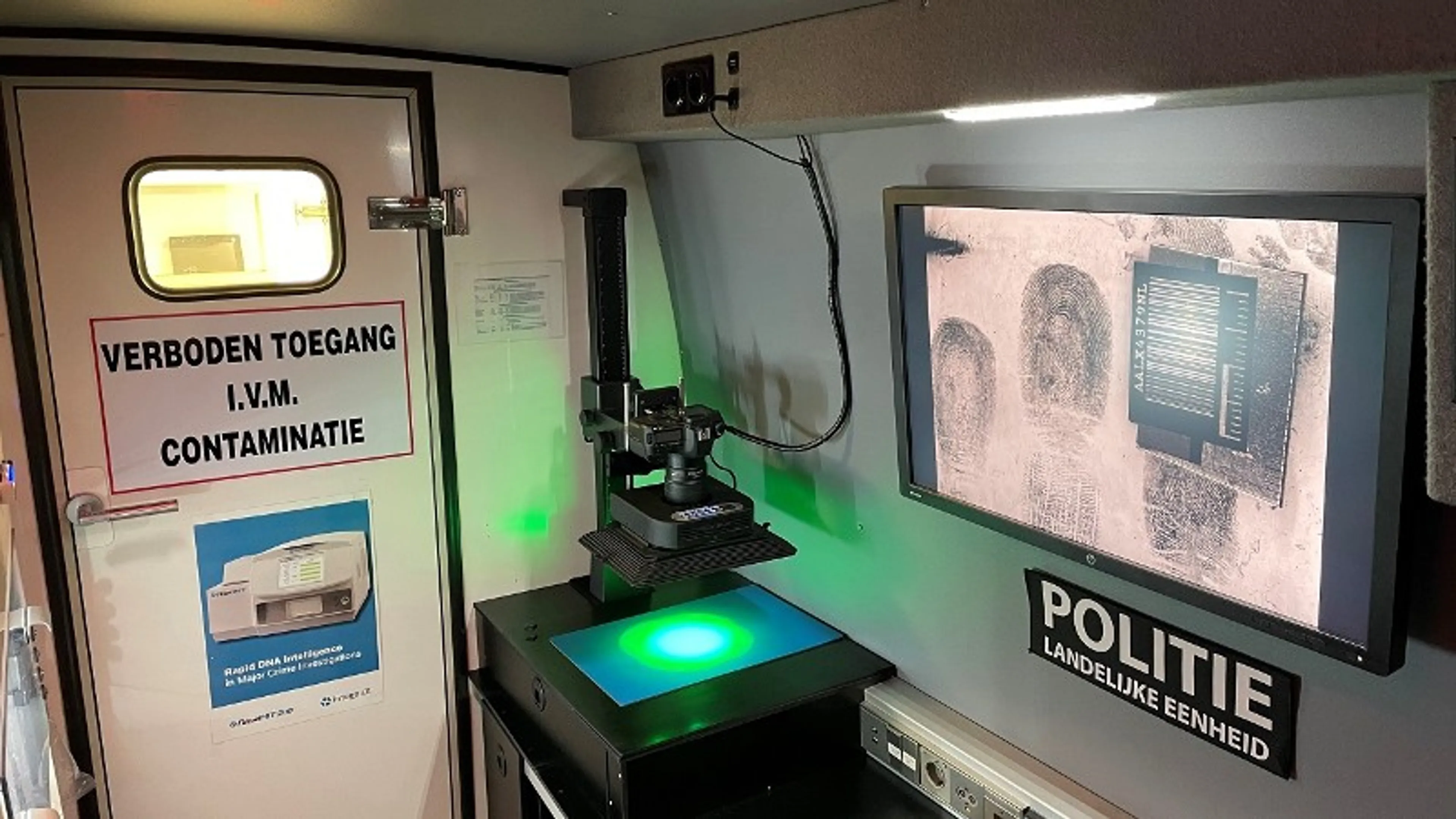 Politie gebruikt rijdend forensisch lab om dader sneller op te sporen