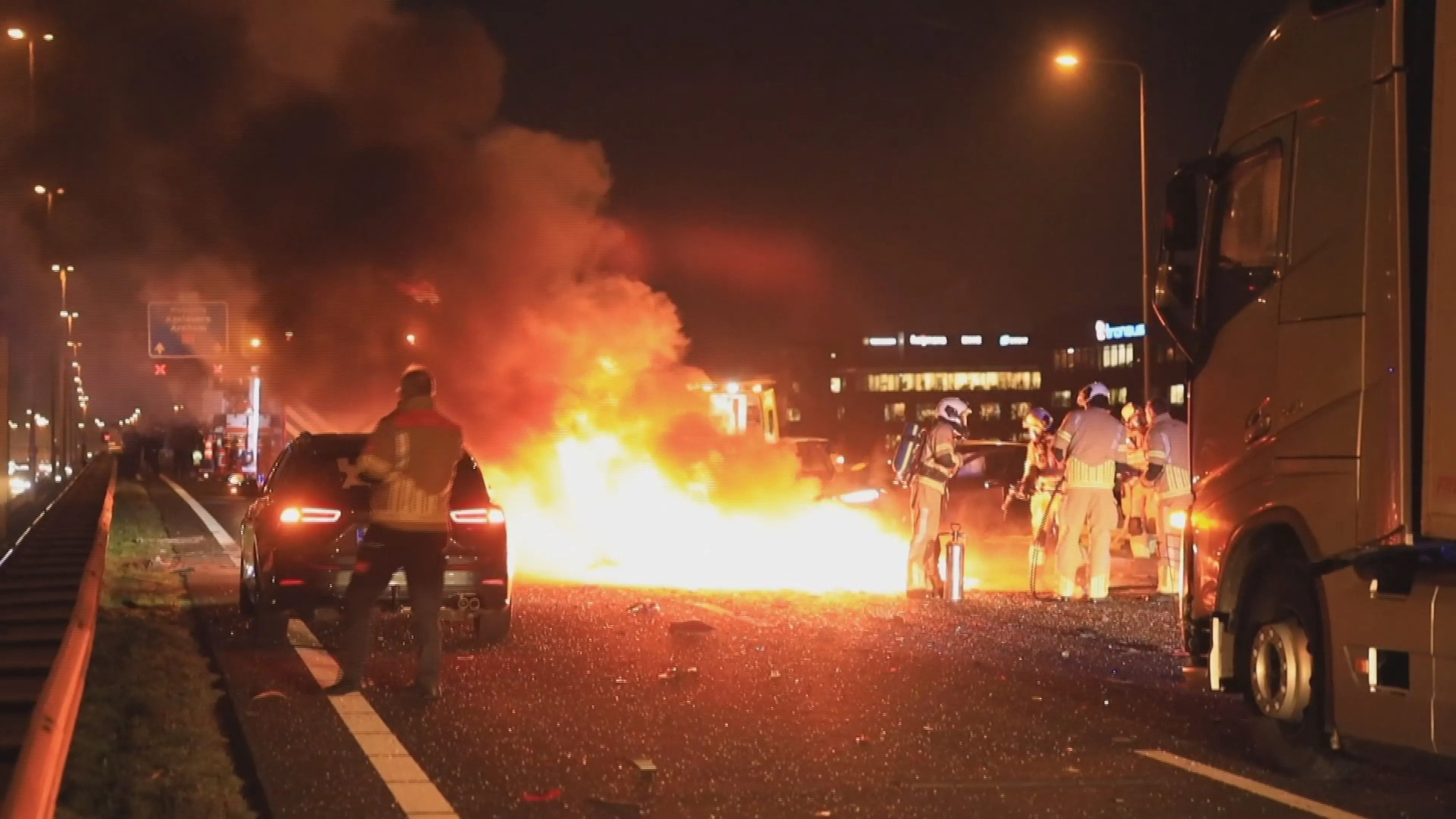 Zwaargewond slachtoffer ernstig ongeval A1 bij Amersfoort stabiel
