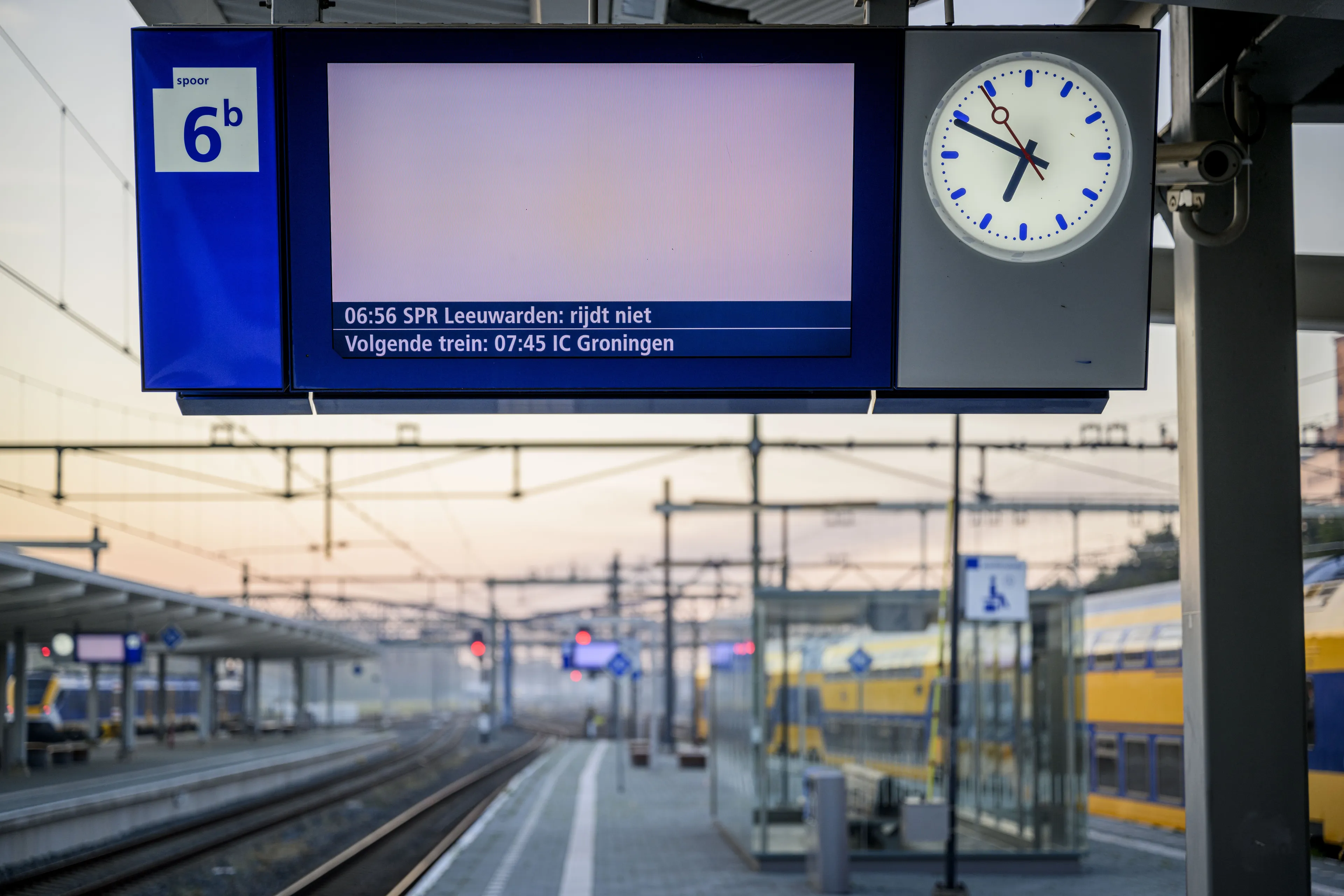 Storing NS verholpen, problemen met borden en app opgelost