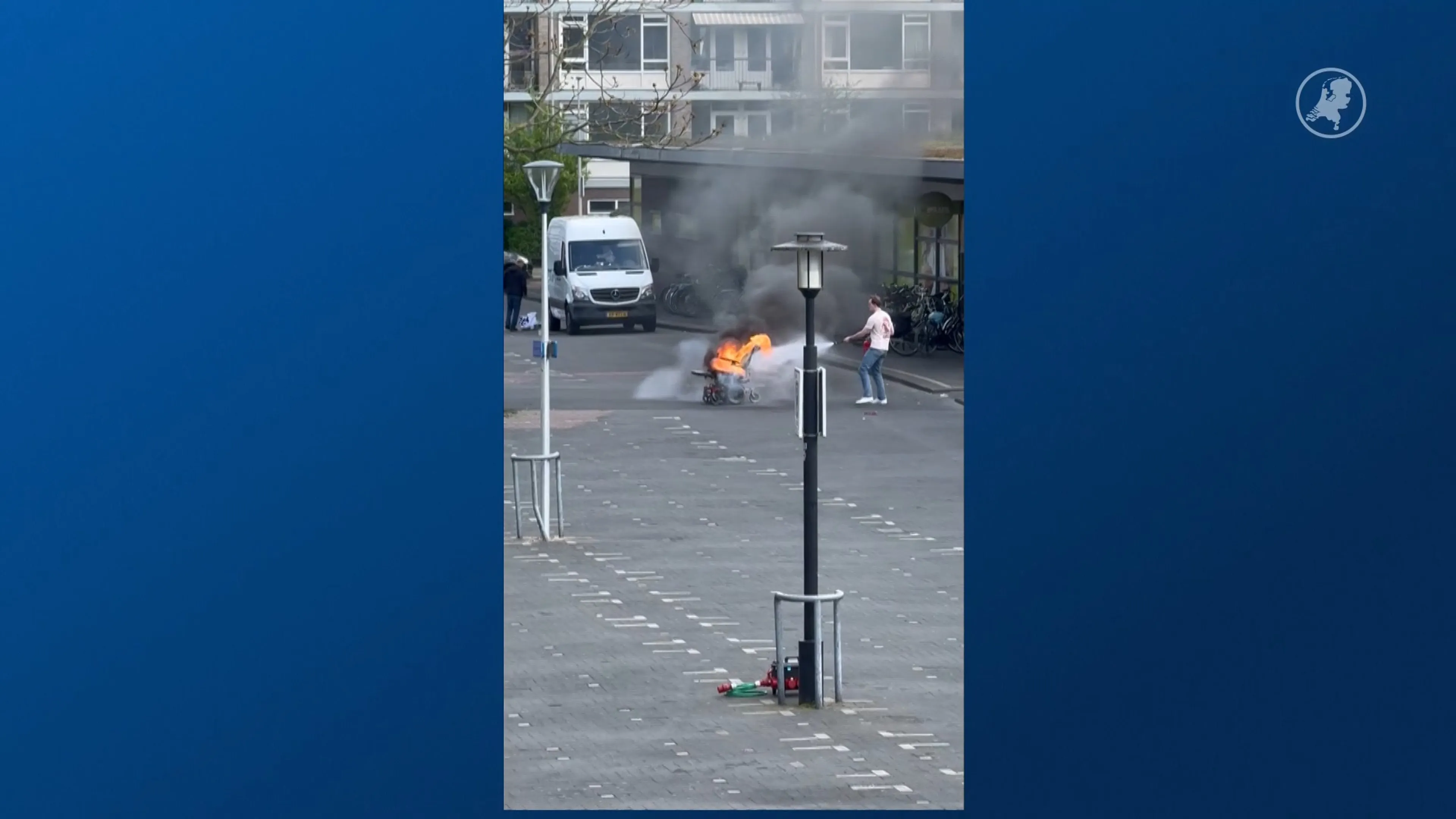 Tweede verdachte aangehouden na brandstichting bij man in rolstoel