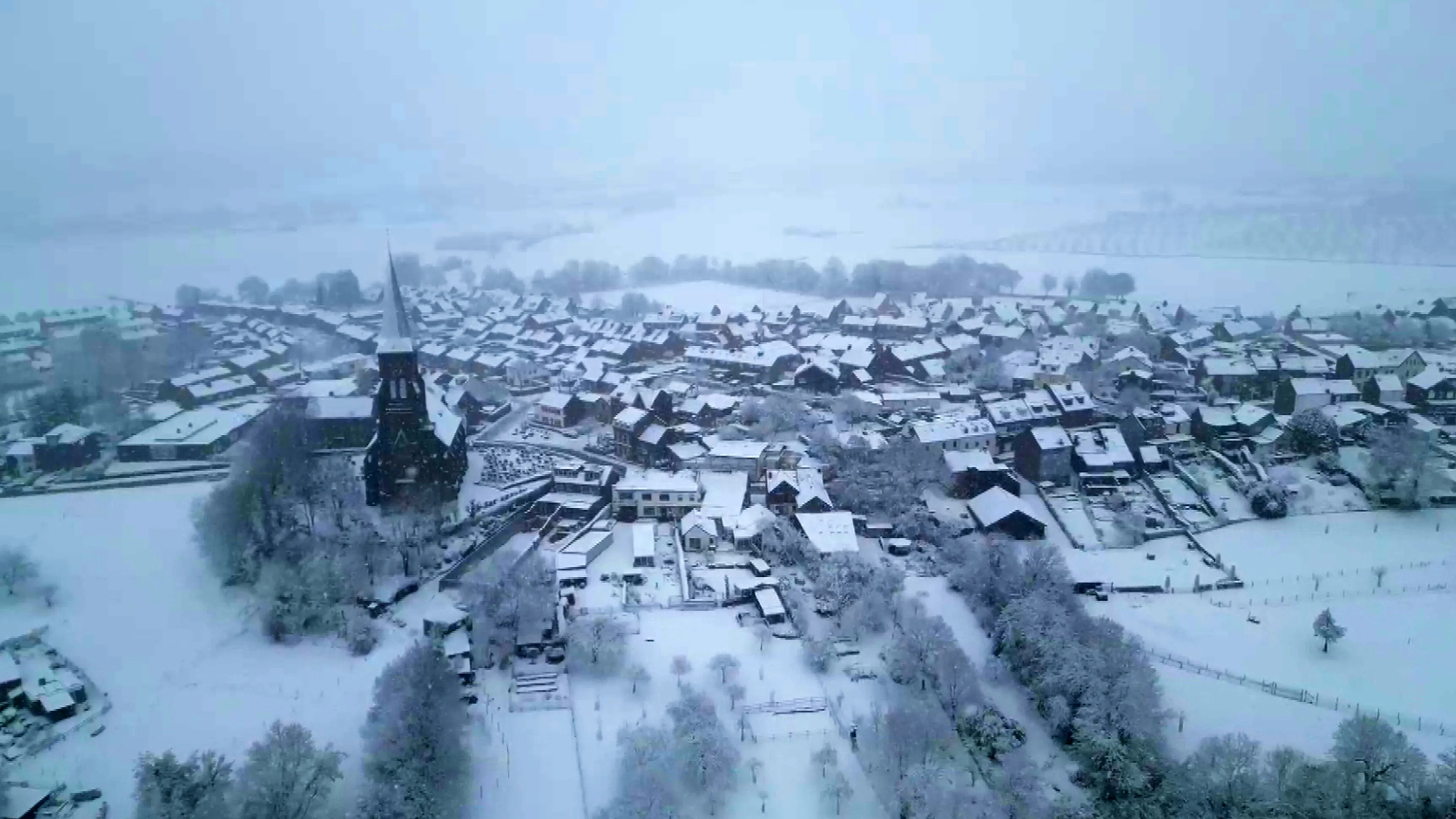 Sneeuw trekt vanuit westen het land in: 'Kans op wit landschap'