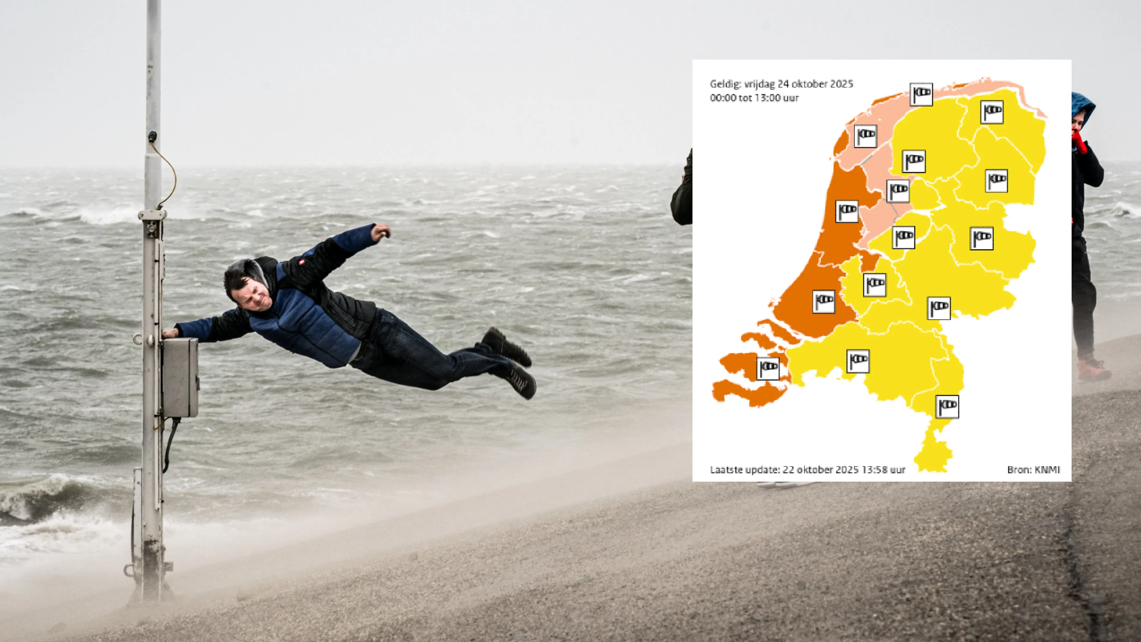 Vroege spits, treinen en metro's rijden niet vanwege storm Benjamin