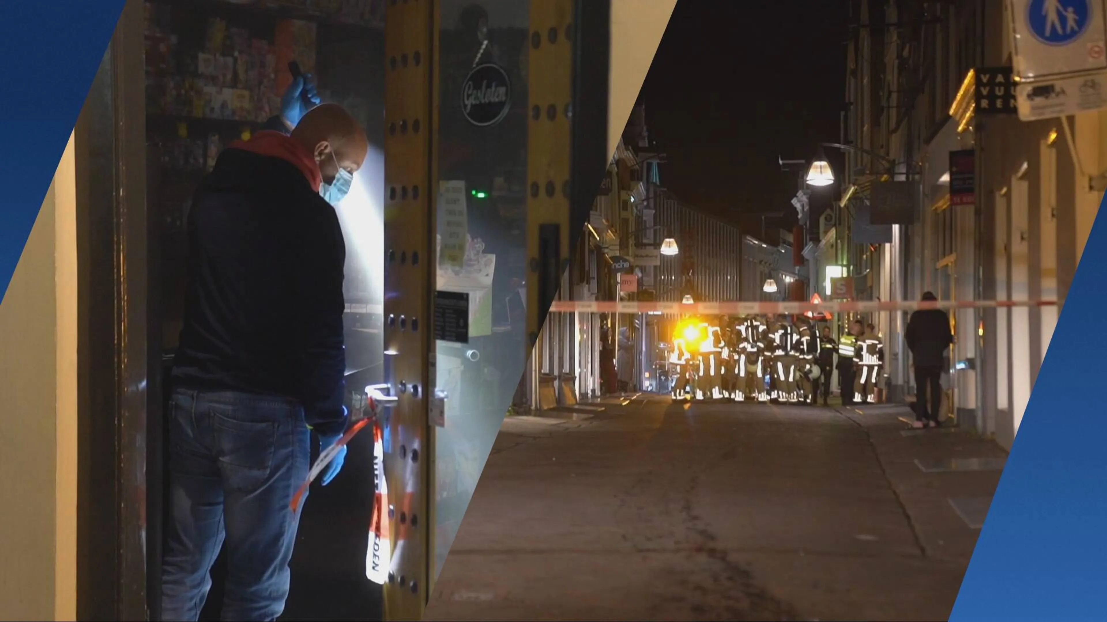 Rookfakkels naar binnen gegooid bij winkels in Deventer