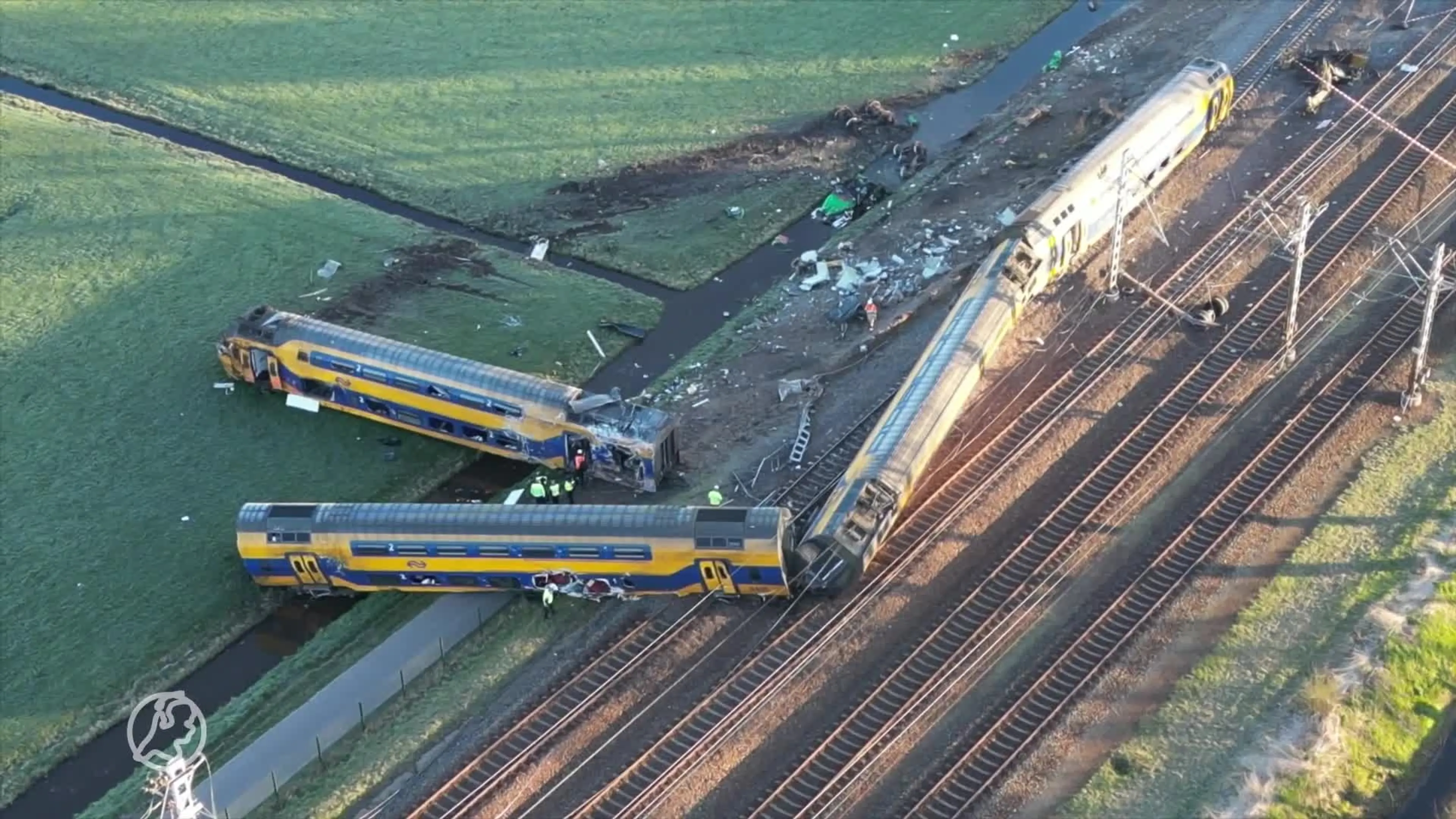 Tot zeker 18 april geen treinverkeer tussen Leiden en Den Haag