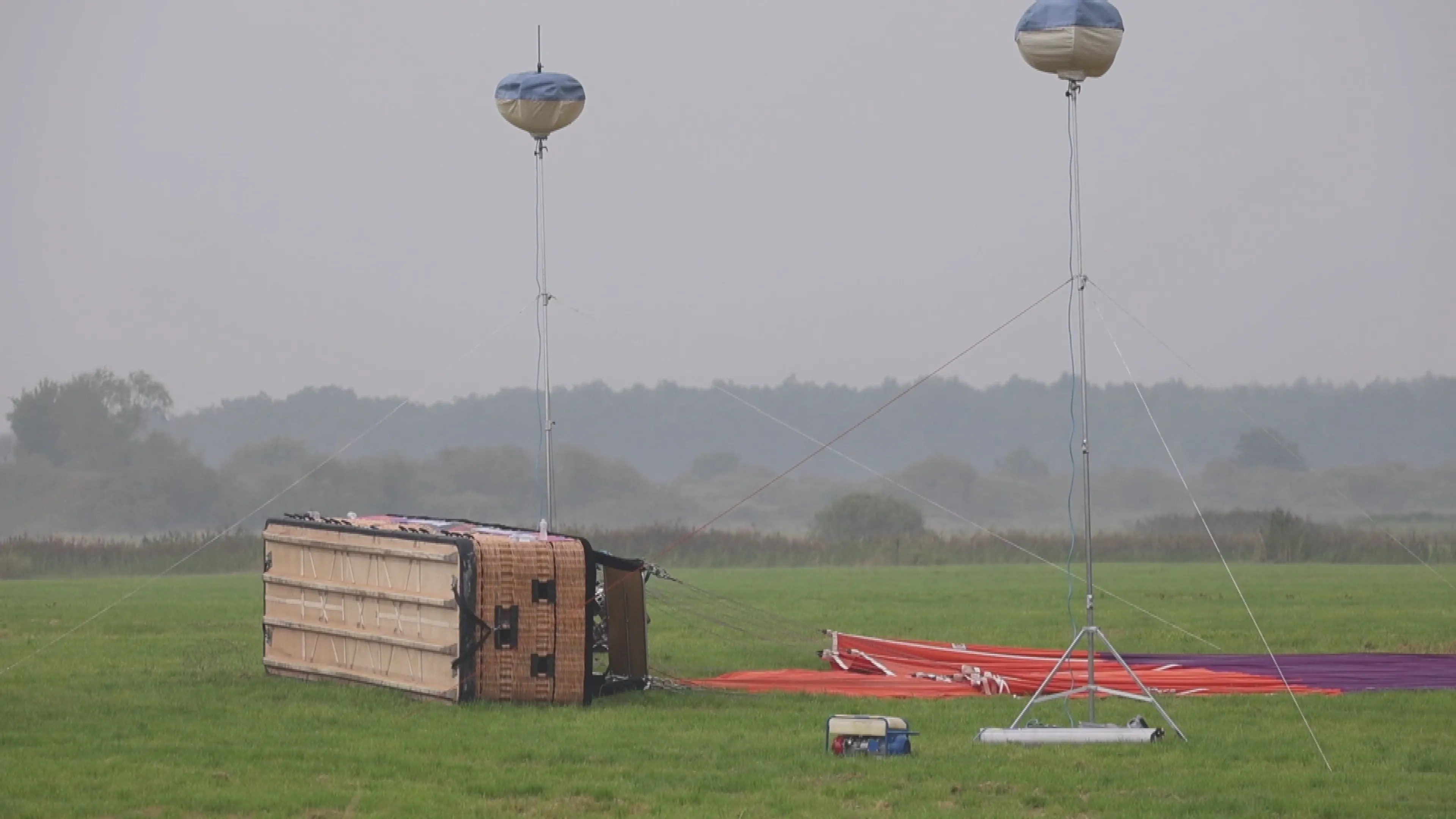 Bedrijf verongelukte luchtballon: 'Erg geschrokken en aangeslagen'