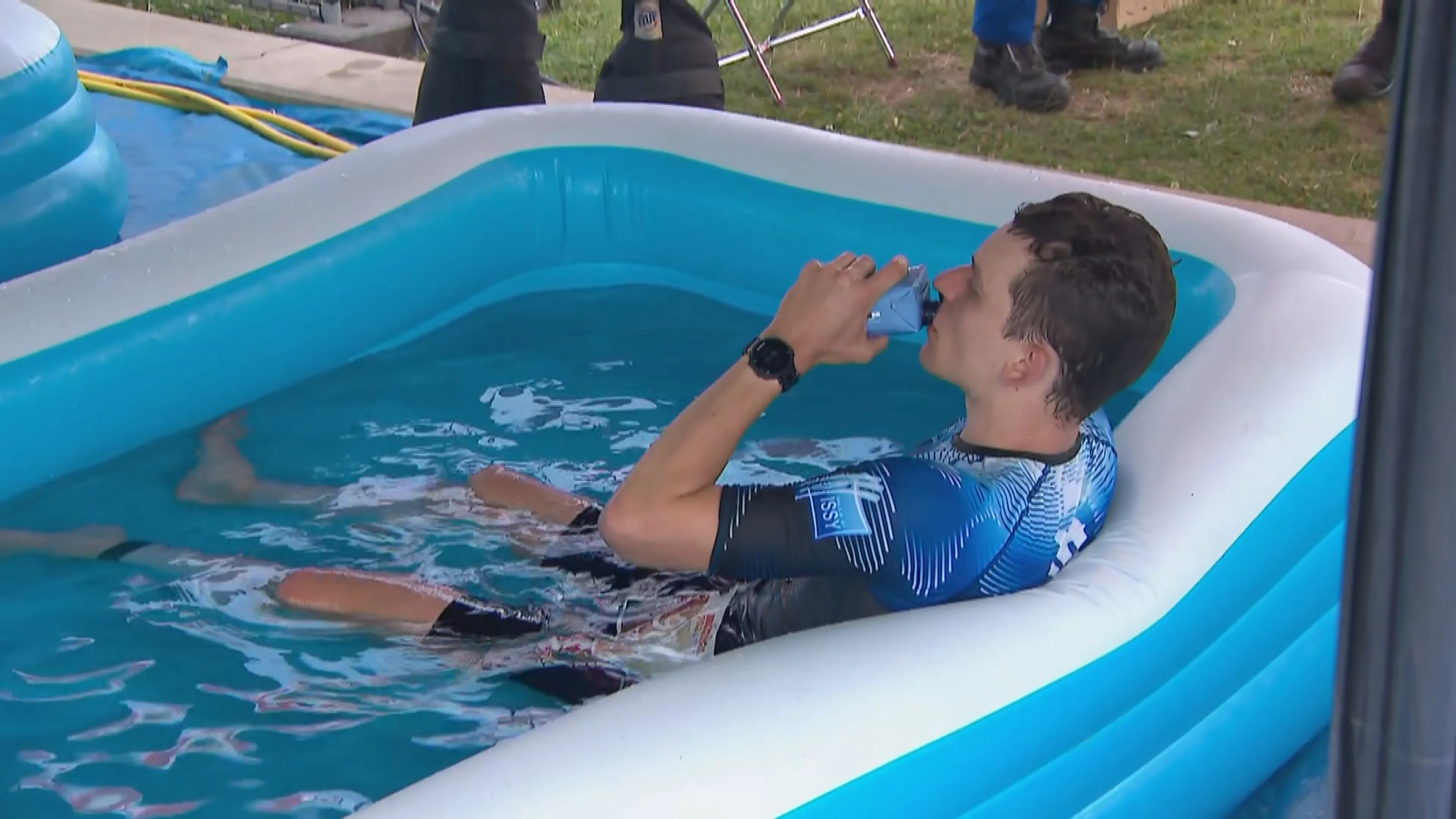 Ironman treft hittemaatregelen: 20.000 liter water voor deelnemers