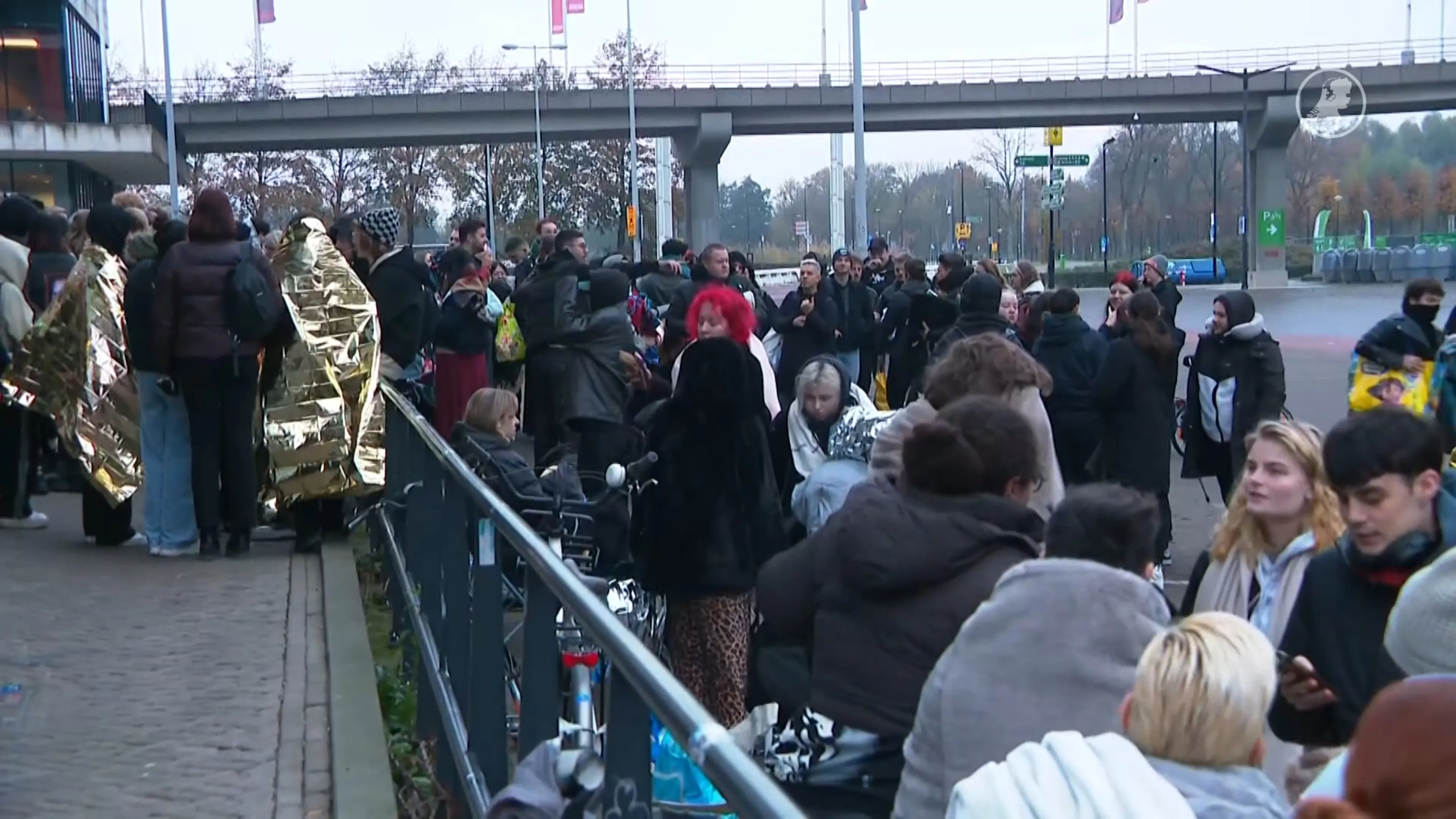 Fans slapen voor Ziggo Dome om beste plekje te bemachtigen voor Lady Gaga