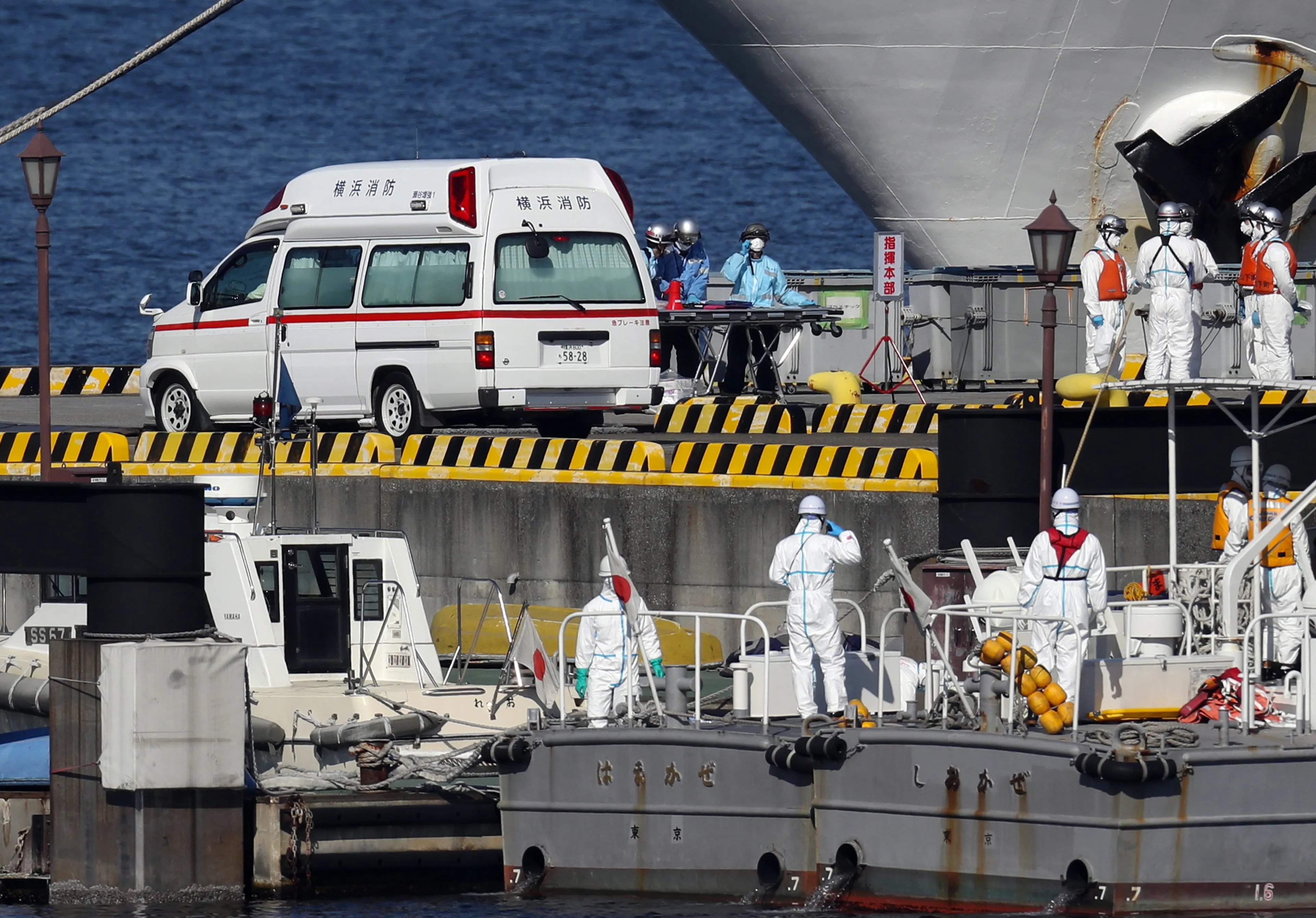 Vijf Nederlanders zitten vast op cruiseschip Japan vanwege coronavirus