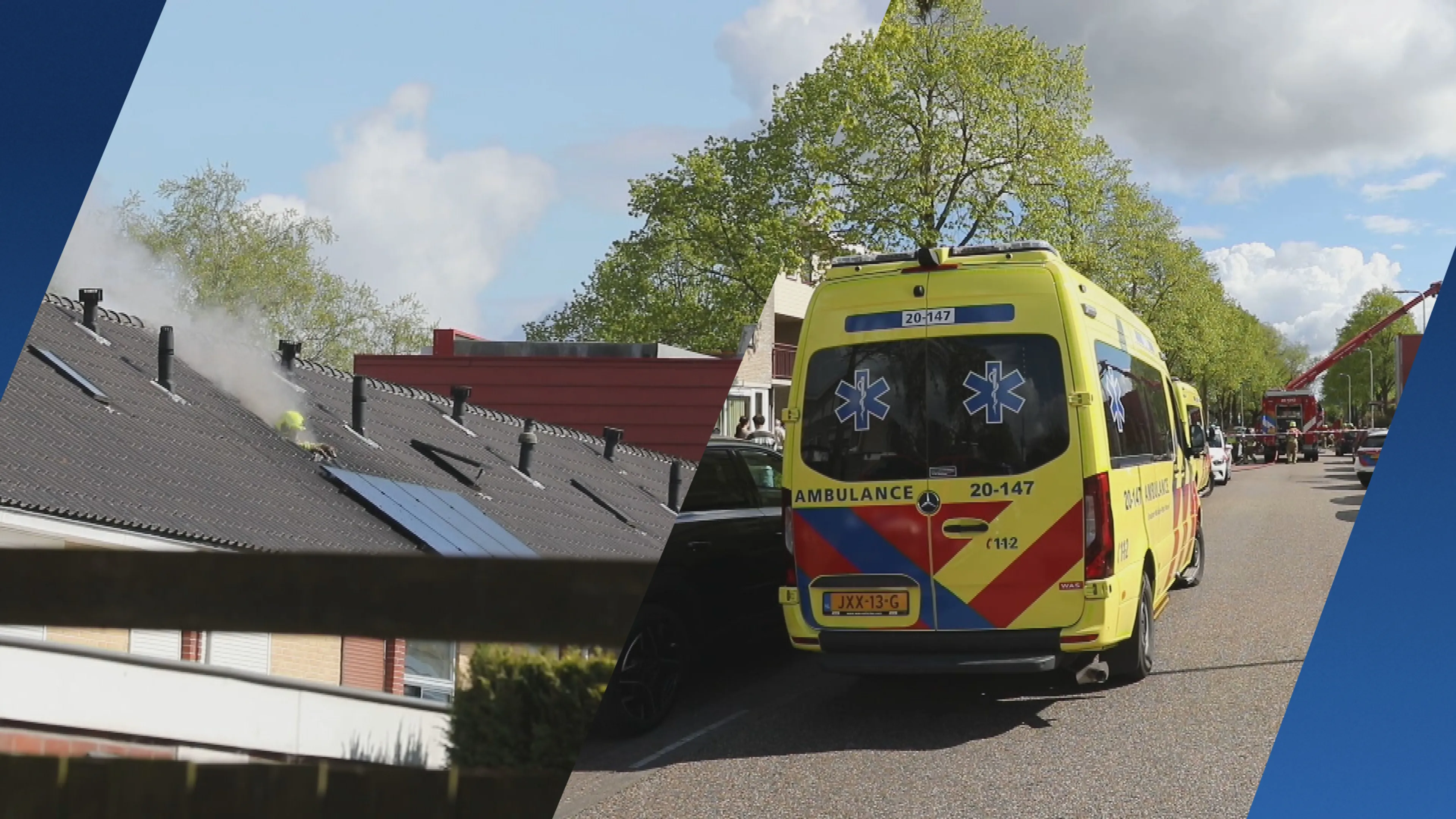 Twee mensen ernstig gewond door uitslaande woningbrand in Roosendaal