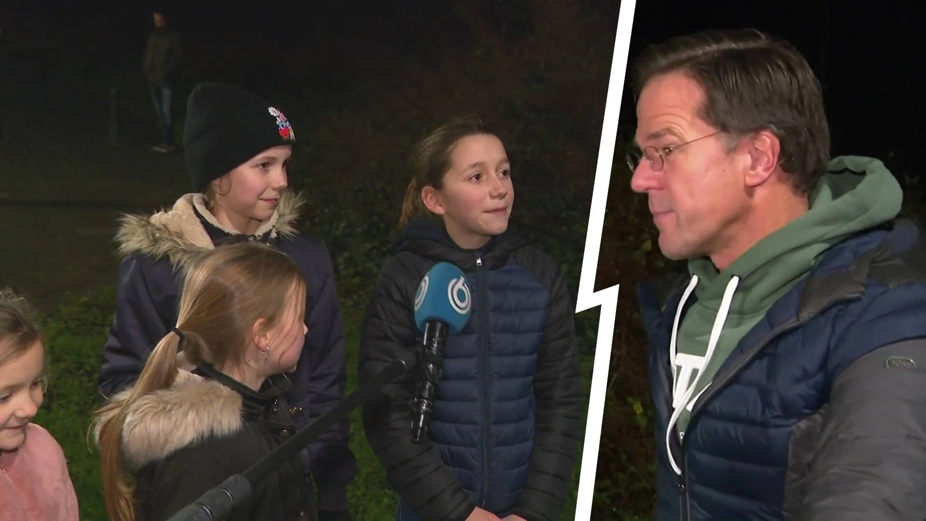 Kinderen wachten Rutte op na Catshuisoverleg: 'Gaat avondklok ook voor ons gelden?'