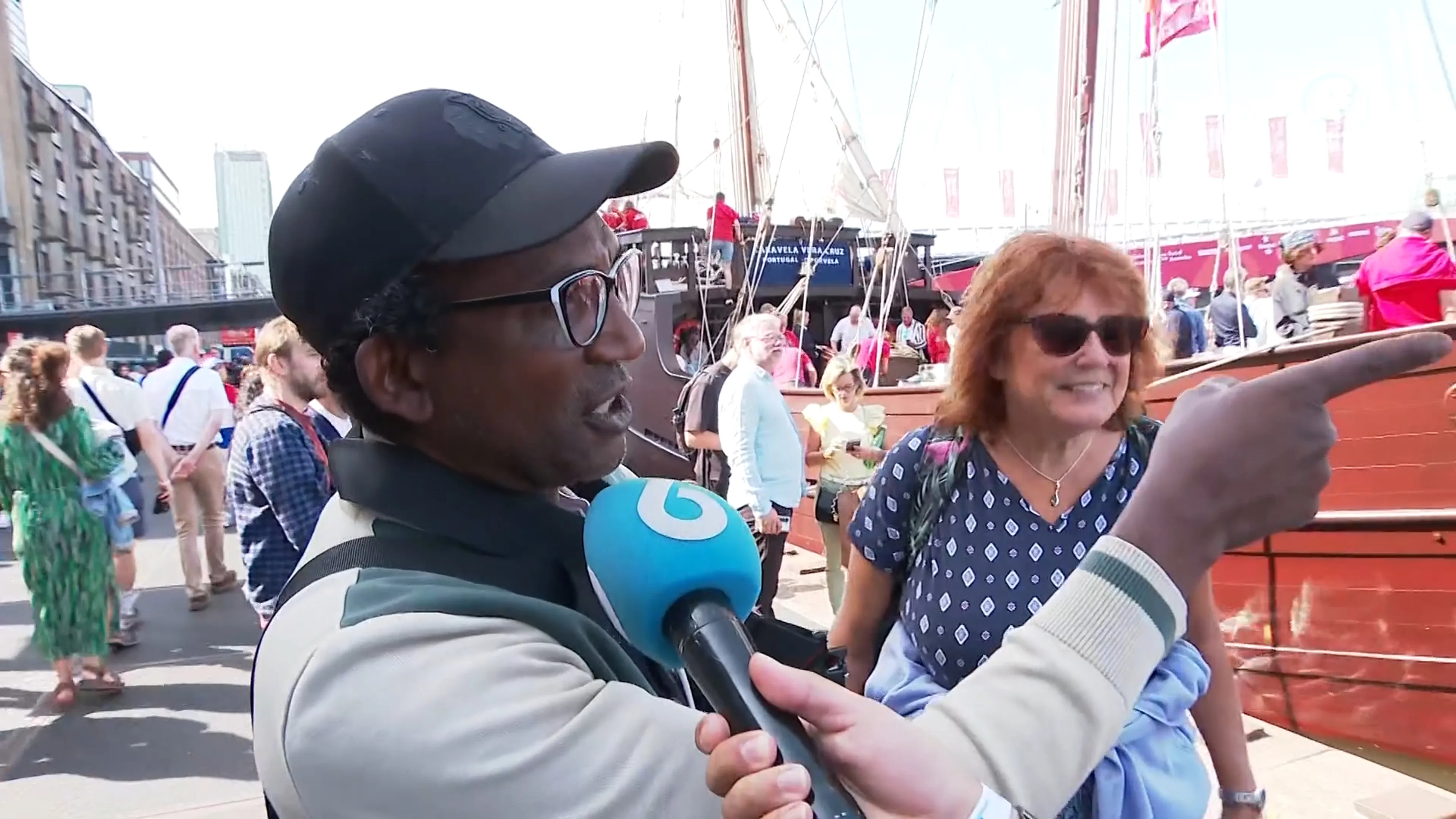 Amsterdam volgestroomd voor intocht SAIL