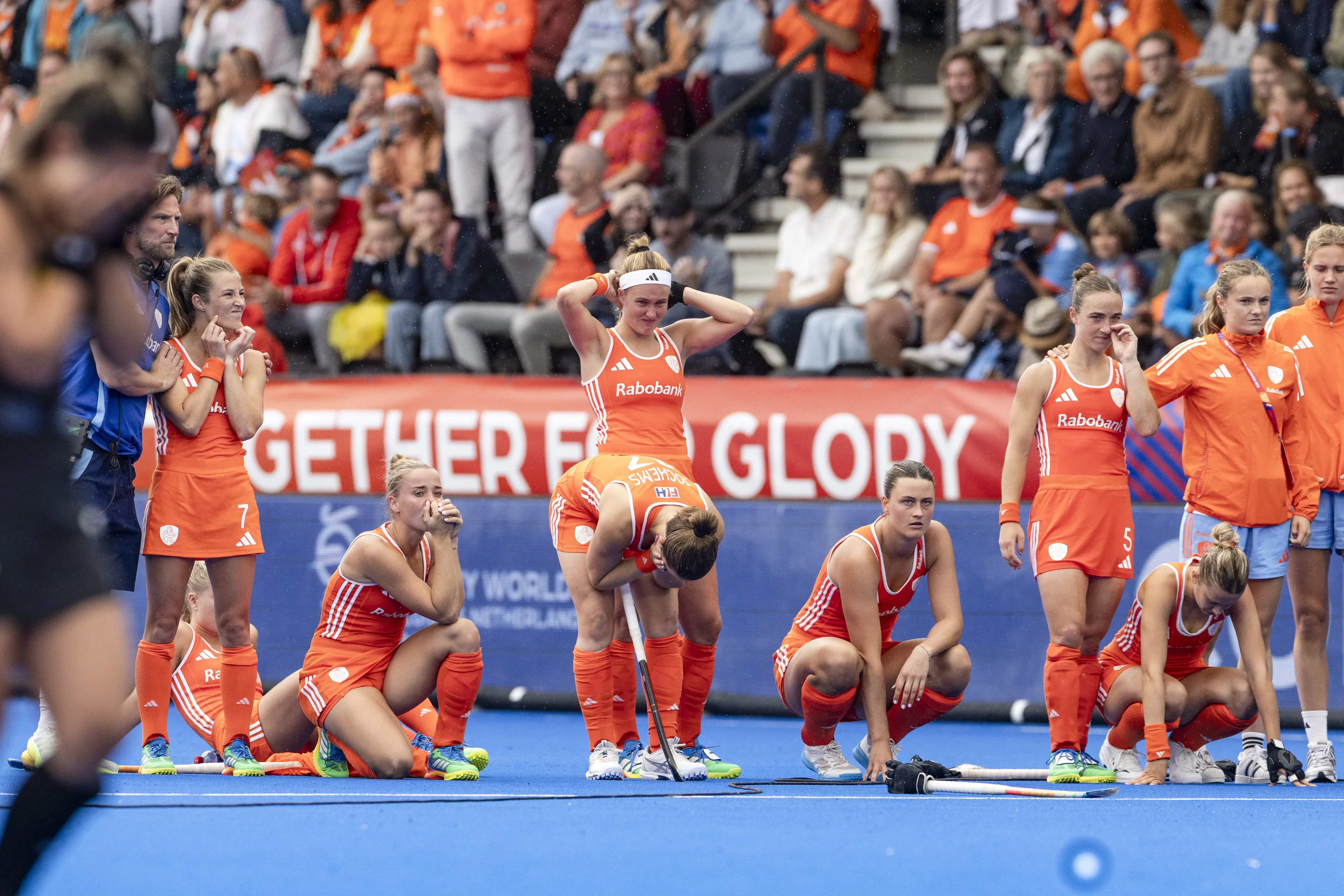 Nederlandse hockeysters verliezen WK-finale van Argentinië na shoot-outs